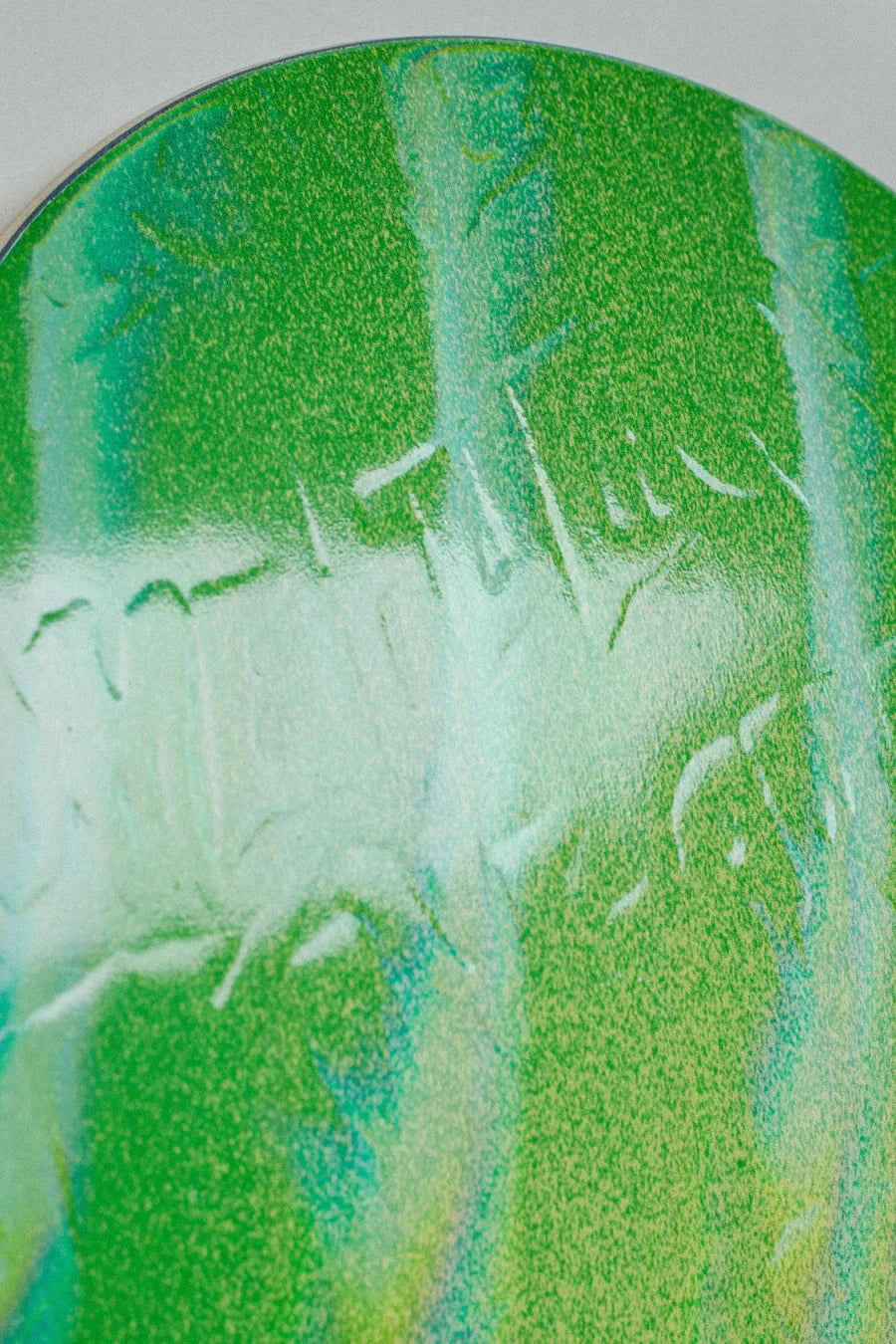 Fucking Awesome Neon Green Stamp Embossed Deck 8.5 decks Fucking Awesome 