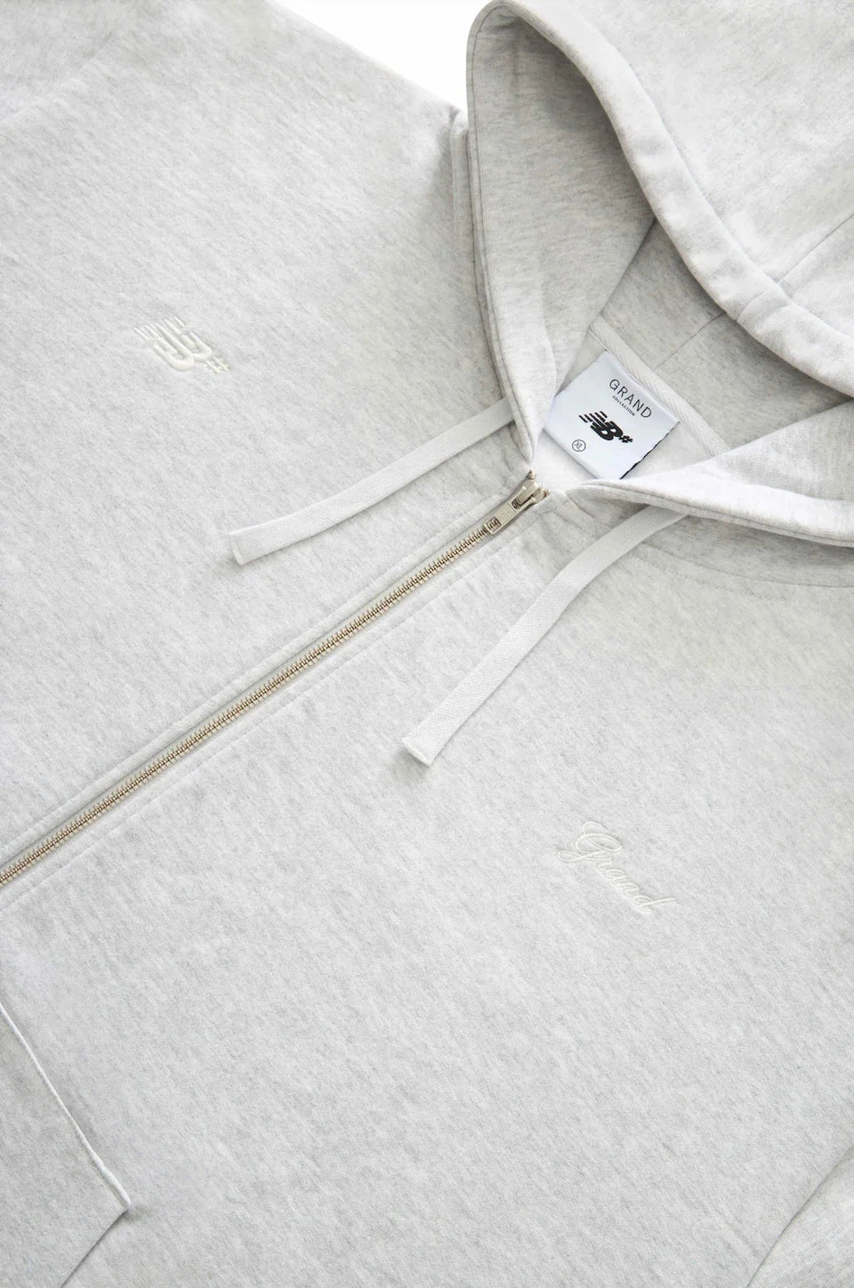 Grand Collection x New Balance Heavyweight Full Zip Hoodie hoodies Grand Collection 
