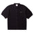 Grand Knit Button Up Shirt Black shirts Grand Collection 