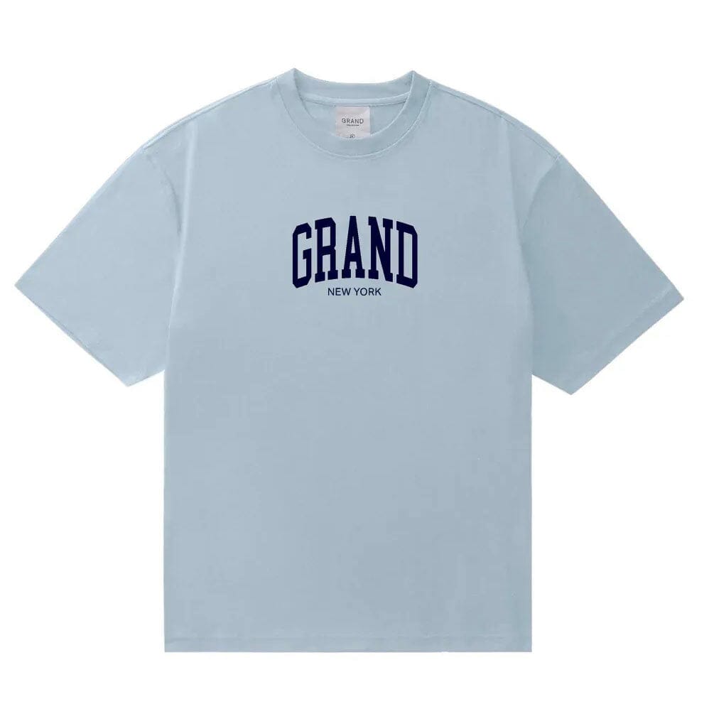 Grand NY Tee Powder Blue Tees Grand Collection 