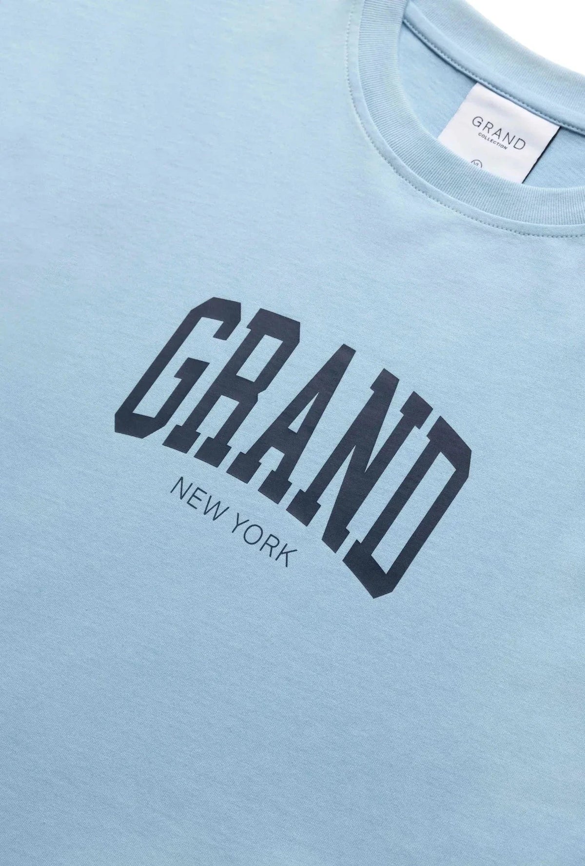 Grand NY Tee Powder Blue Tees Grand Collection 