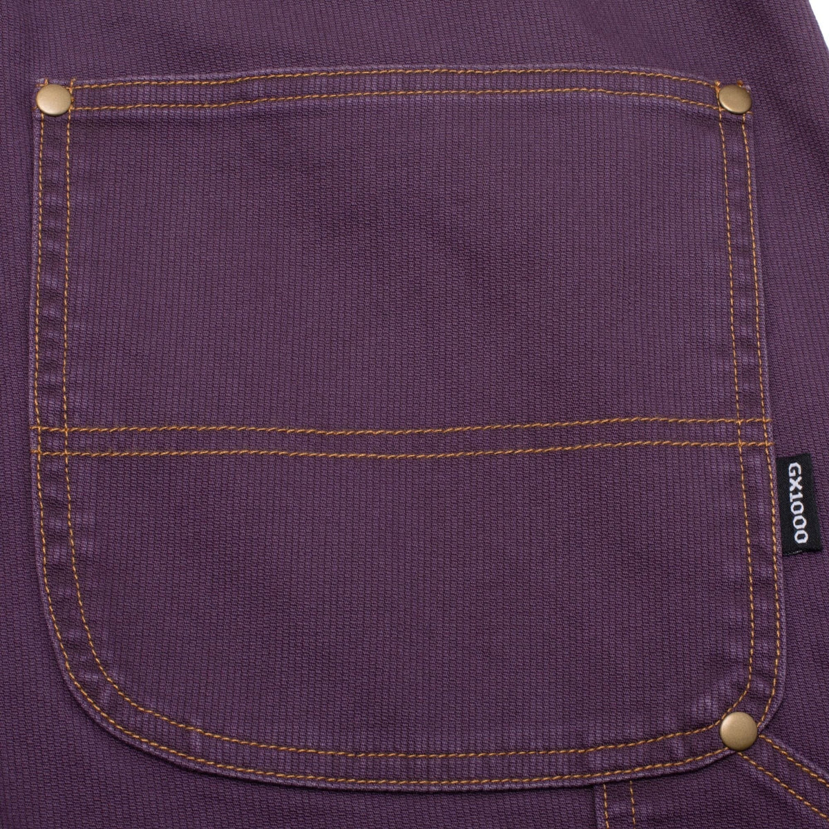 GX1000 Carpenter Plant Plum/Gold Stitch Pants GX1000 