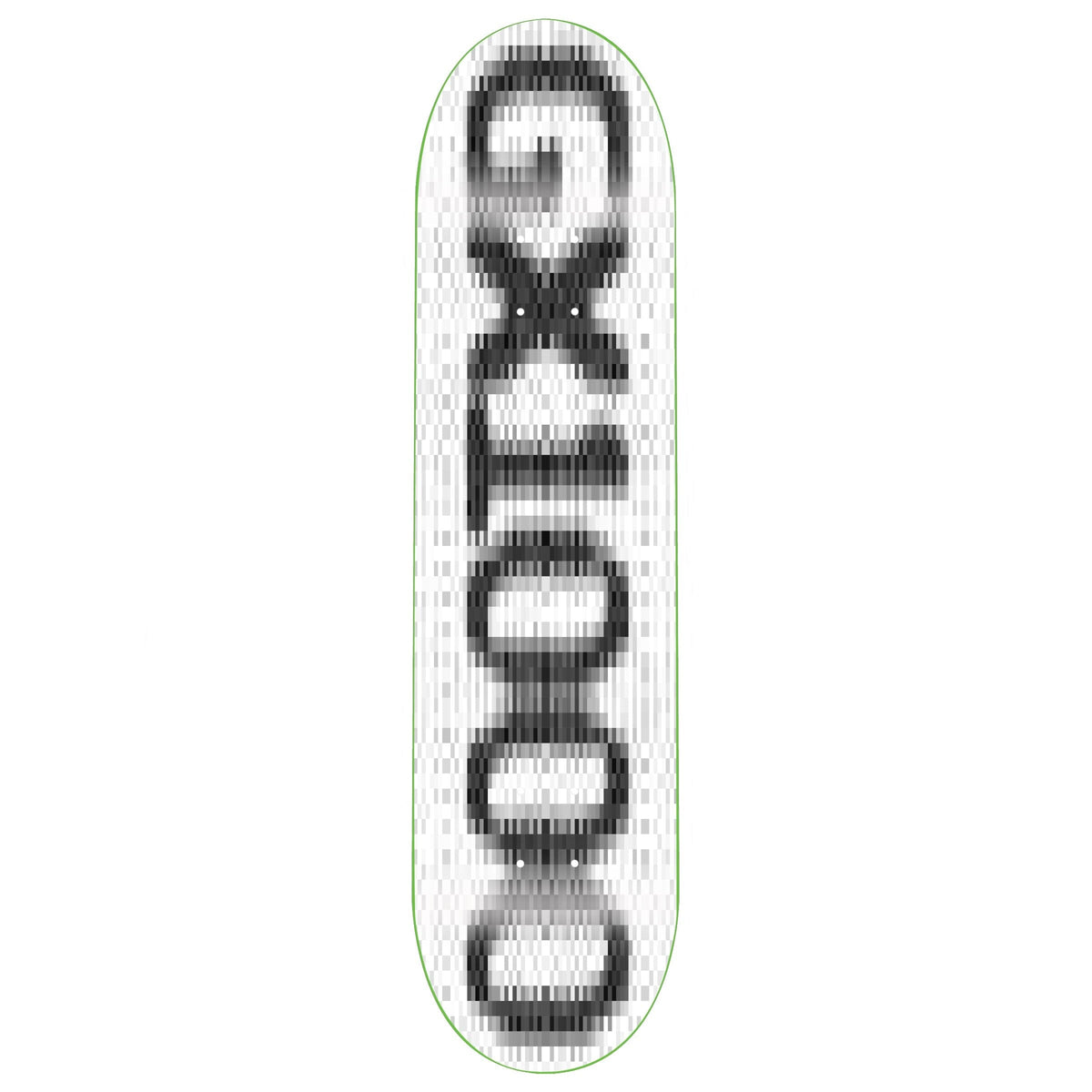 GX1000 OG Logo Blur White Deck 8.25 decks GX1000 