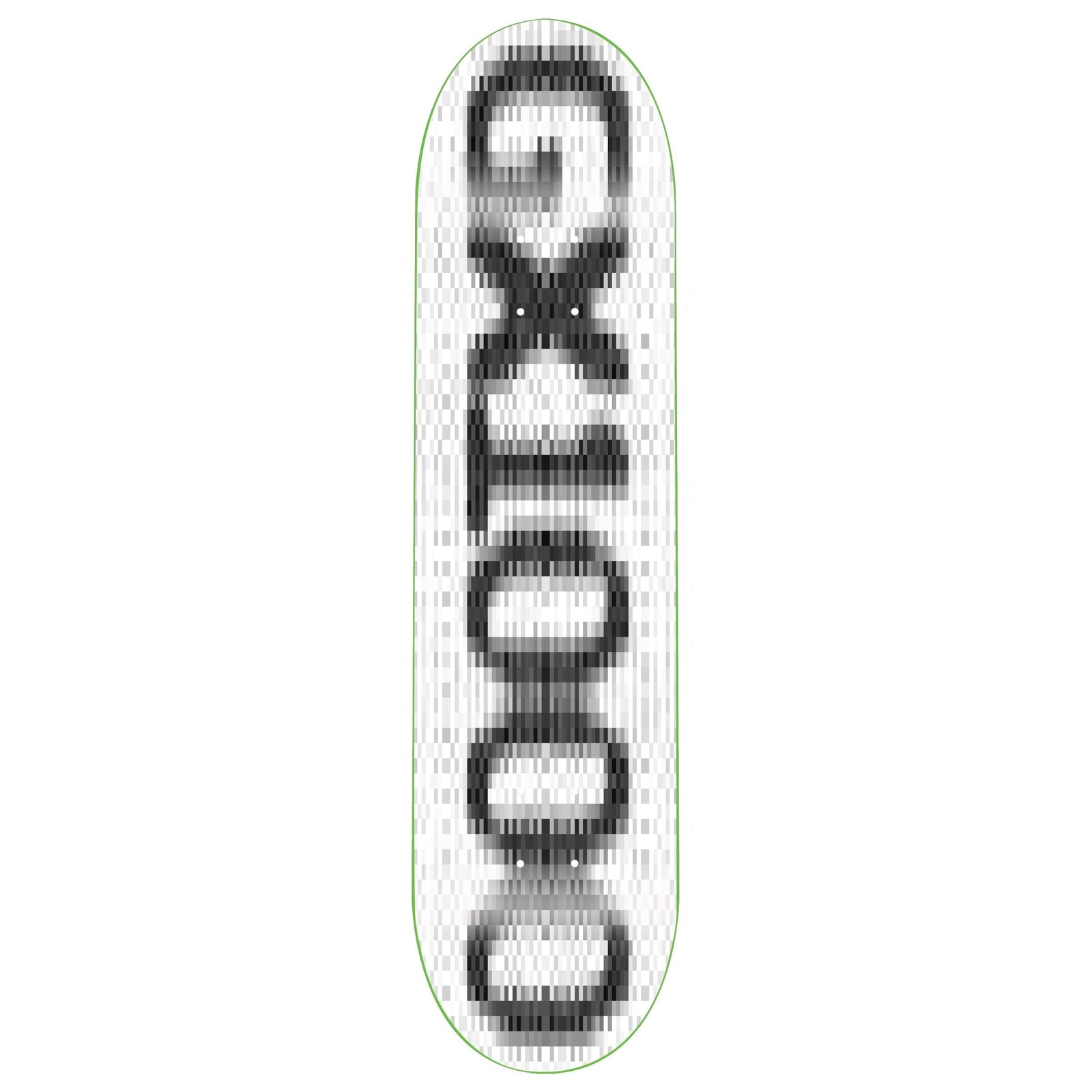 GX1000 OG Logo Blur White Deck 8.25 decks GX1000 