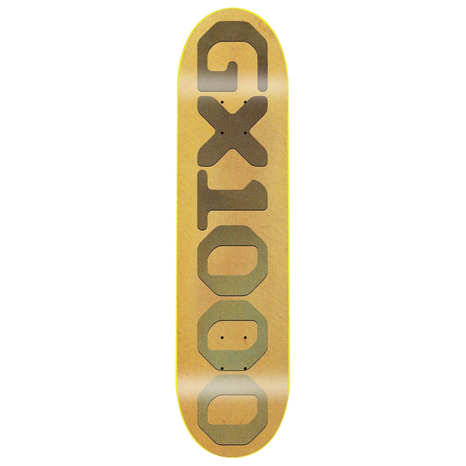 GX1000 OG Logo Patina Goldish/Green Deck 8.375 decks GX1000 