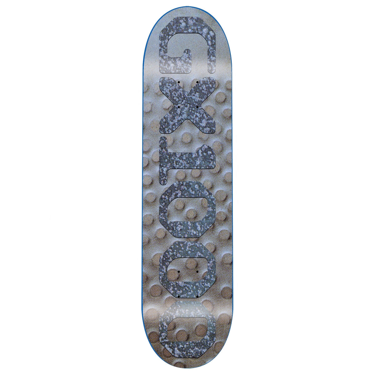GX1000 OG Logo Patina Silver/Blue Deck 8.625 decks GX1000 