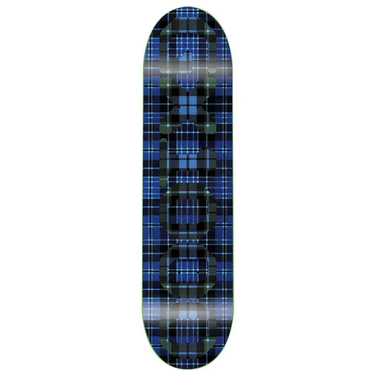 GX1000 OG Logo Tartan Blue Deck 8.125 decks GX1000 