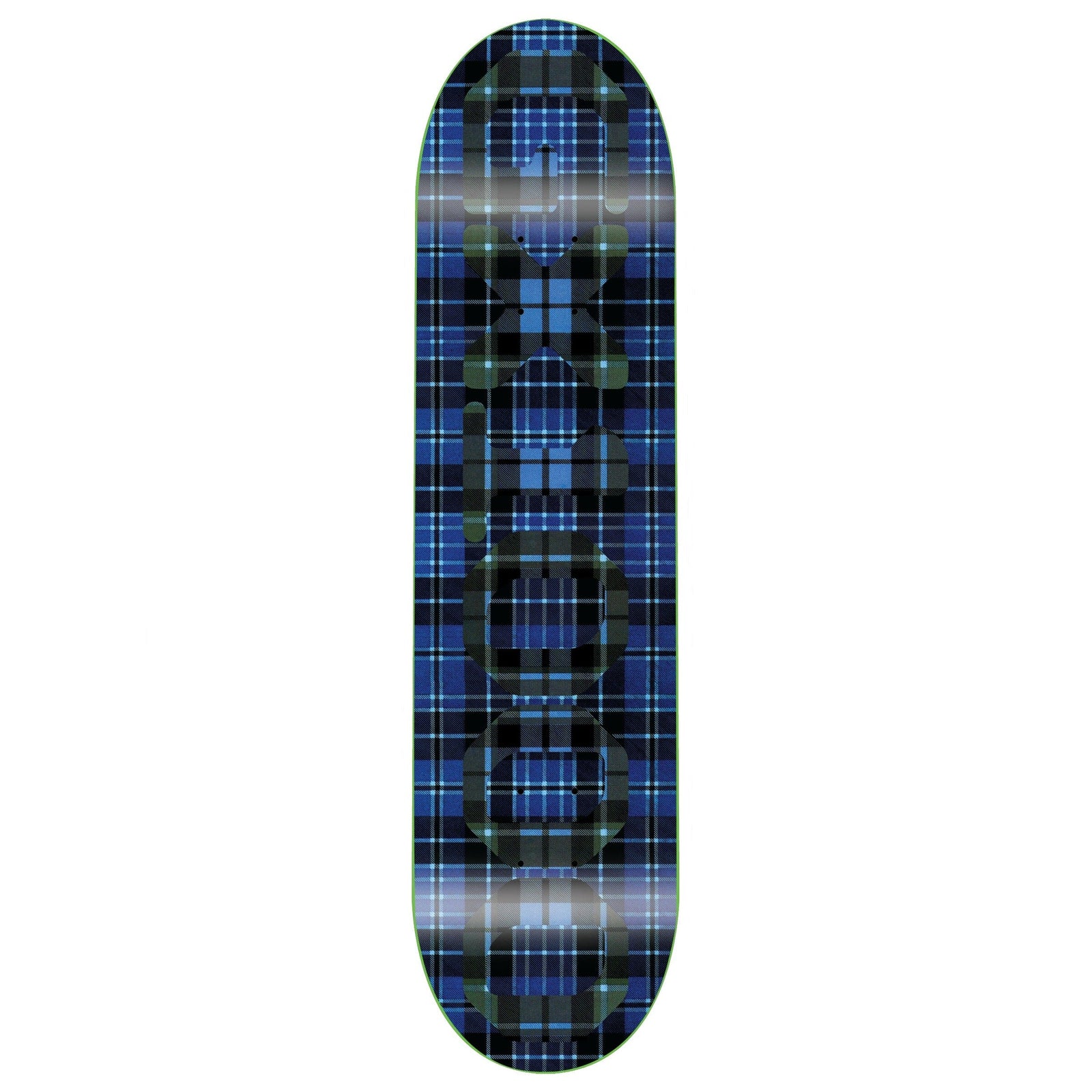 GX1000 OG Logo Tartan Blue Deck 8.125 decks GX1000 