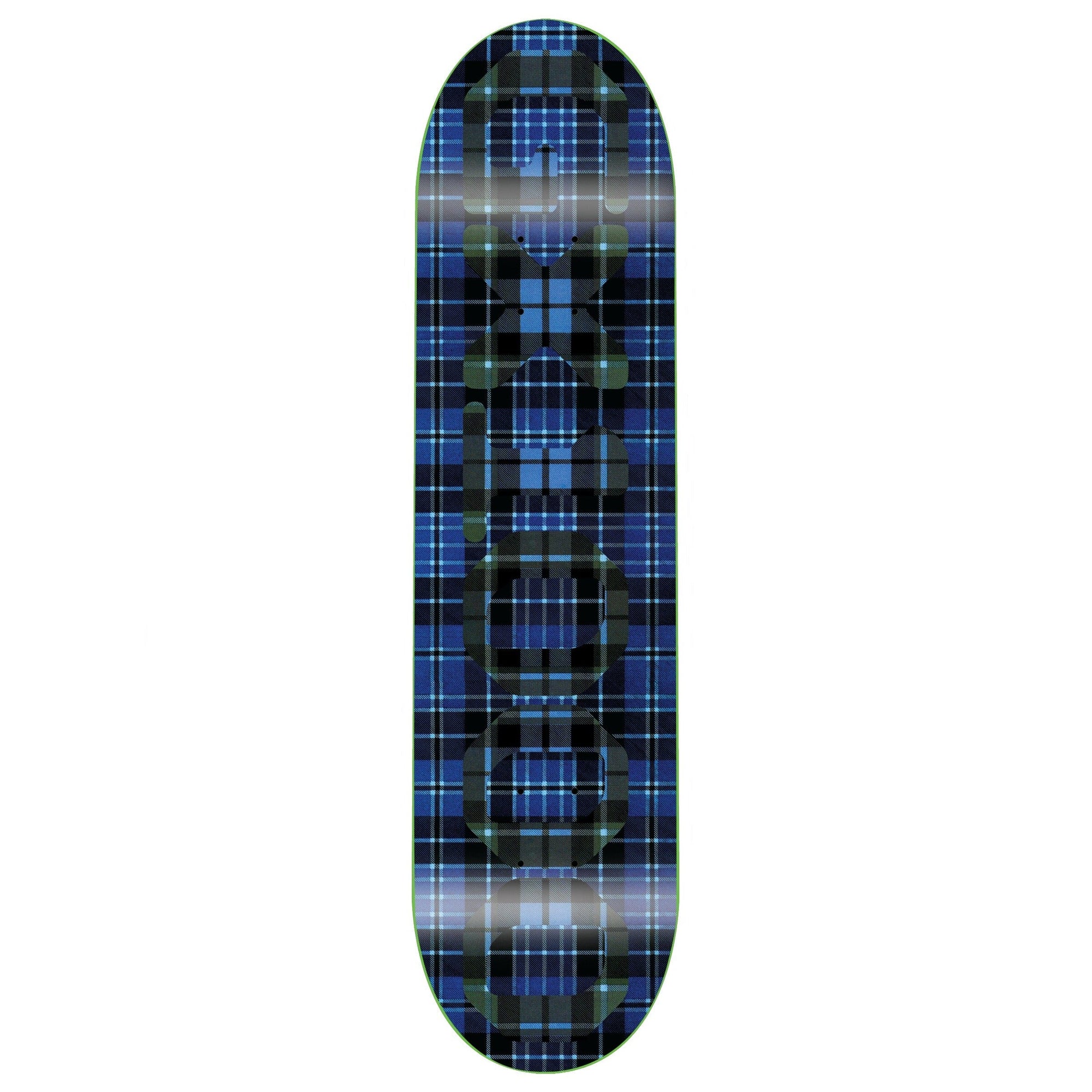 GX1000 OG Logo Tartan Blue Deck 8.125 decks GX1000 