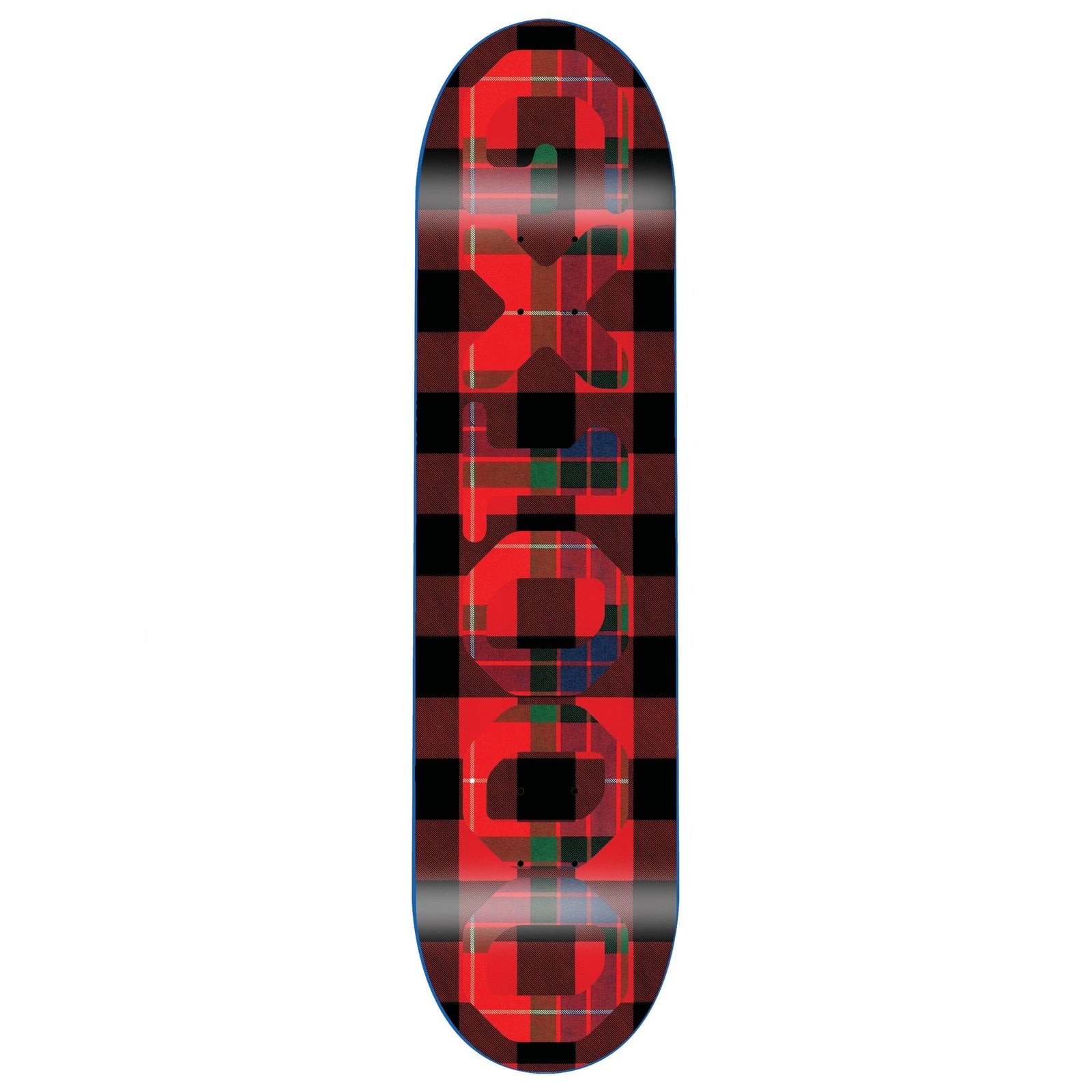 GX1000 OG Logo Tartan Red Deck 8.75 decks GX1000 