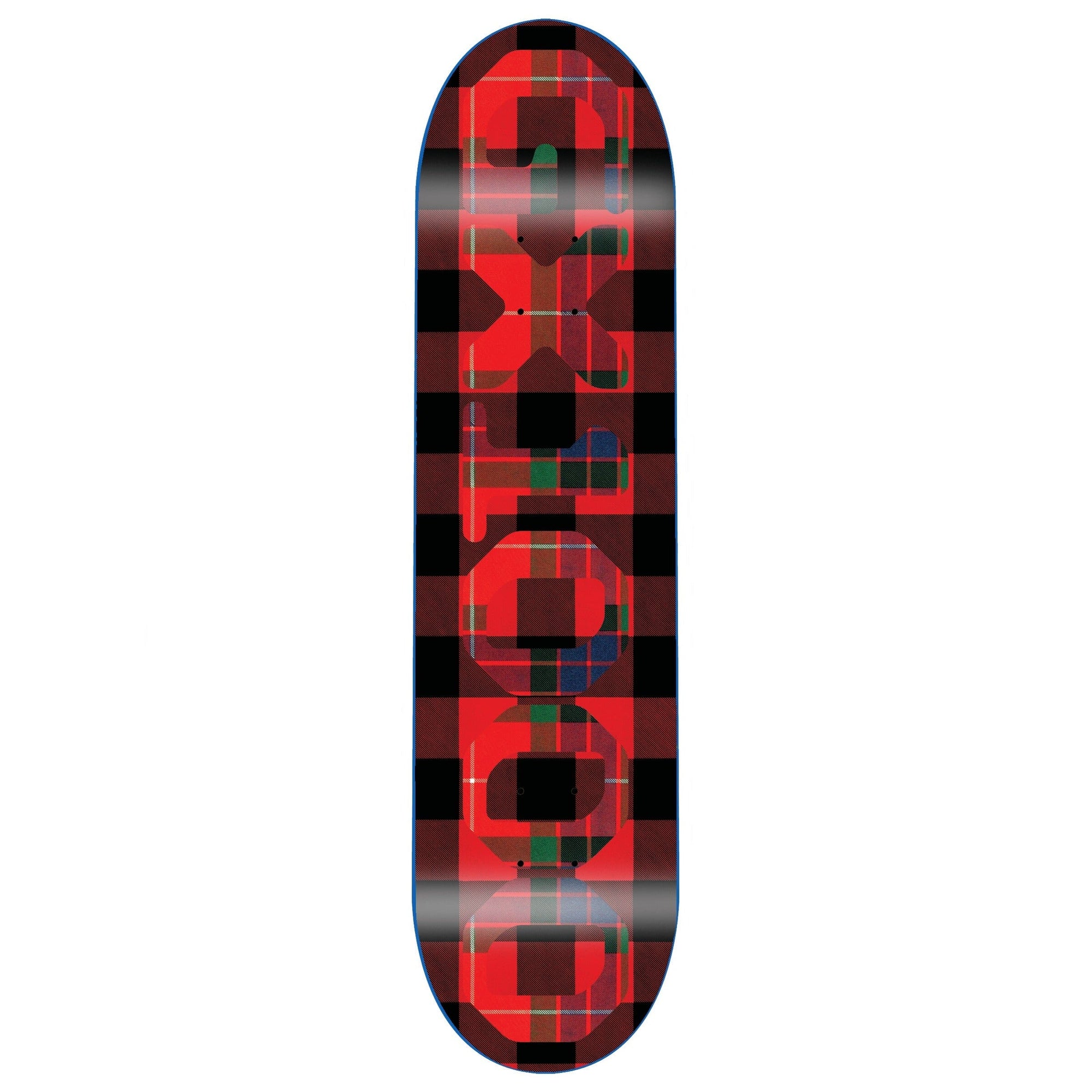 GX1000 OG Logo Tartan Red Deck 8.75 decks GX1000 
