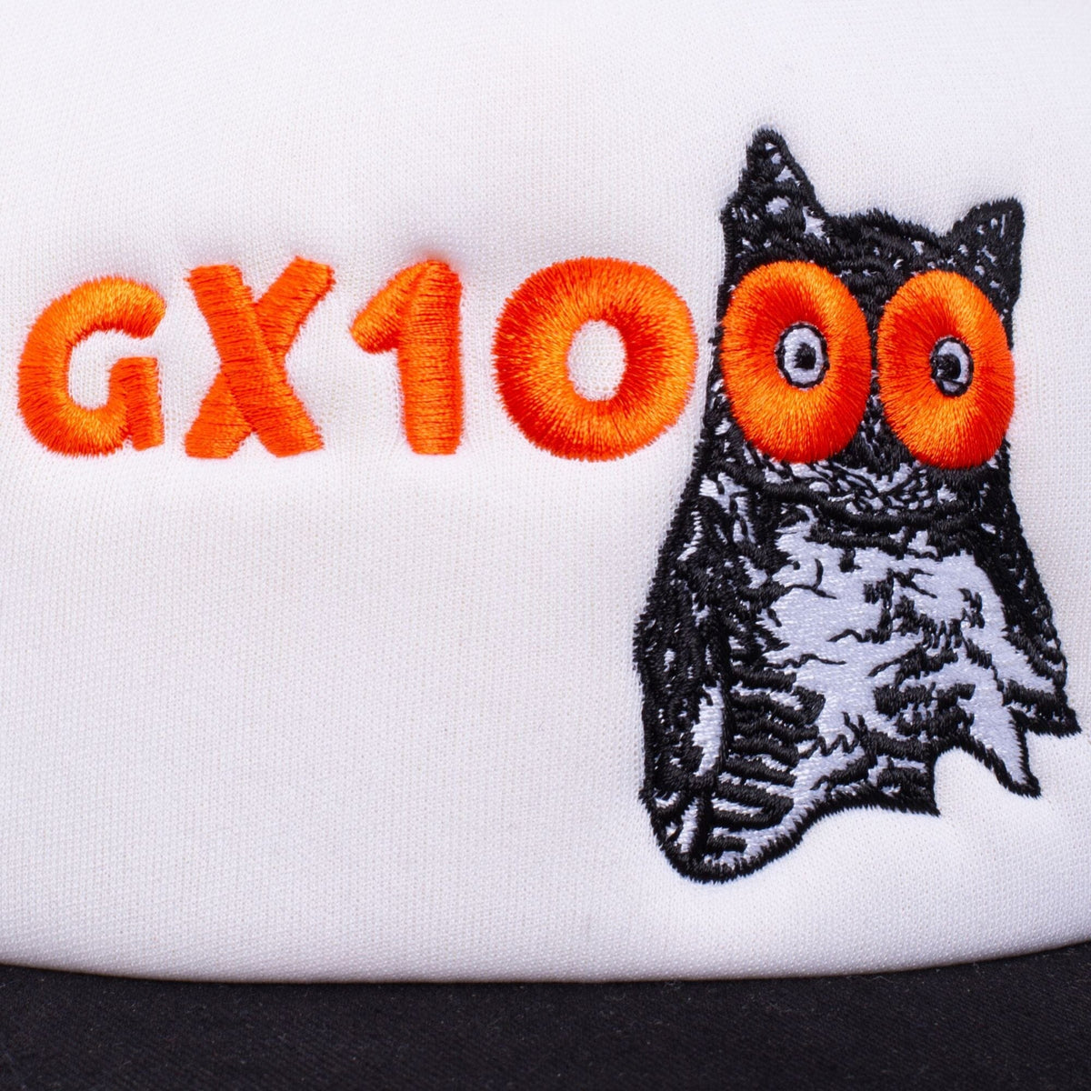 GX1000 Owl Trucker Hat Black/White hats GX1000 