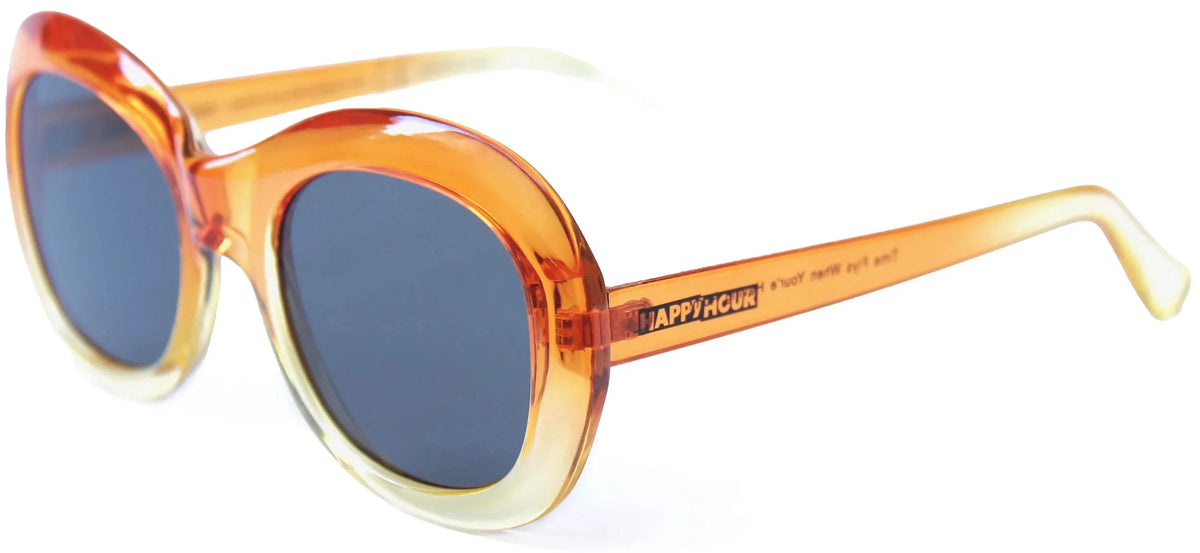 Happy Hour Bikini Beach Sunglasses Clear Orange Sunglasses Happy Hour 