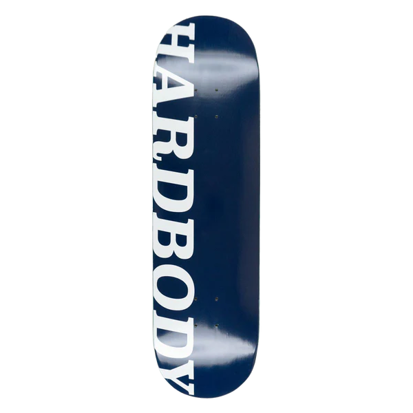 Hardbody Logo Deck Navy 8.125 decks Hardbody 
