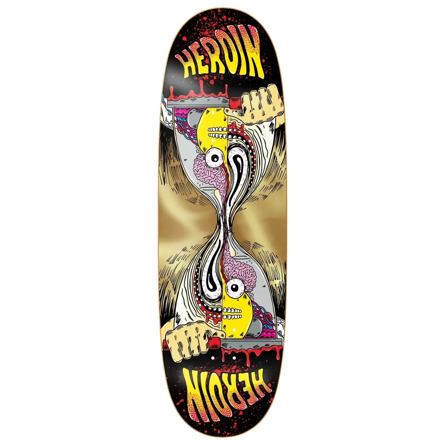 Heroin Merged Razoregg Gold Deck 9.75 decks Heroin 