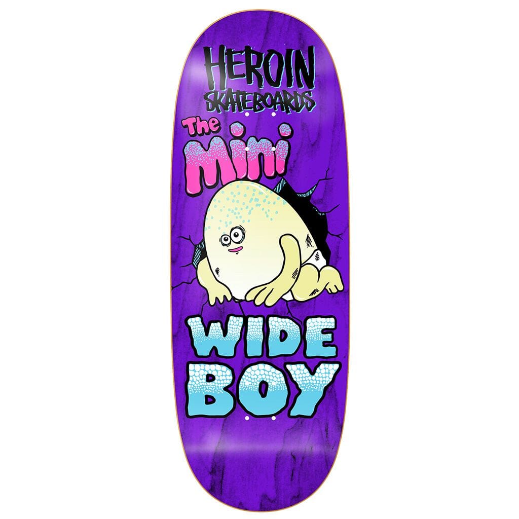 Heroin Mini Wide Boy Deck 10.5 decks Heroin 