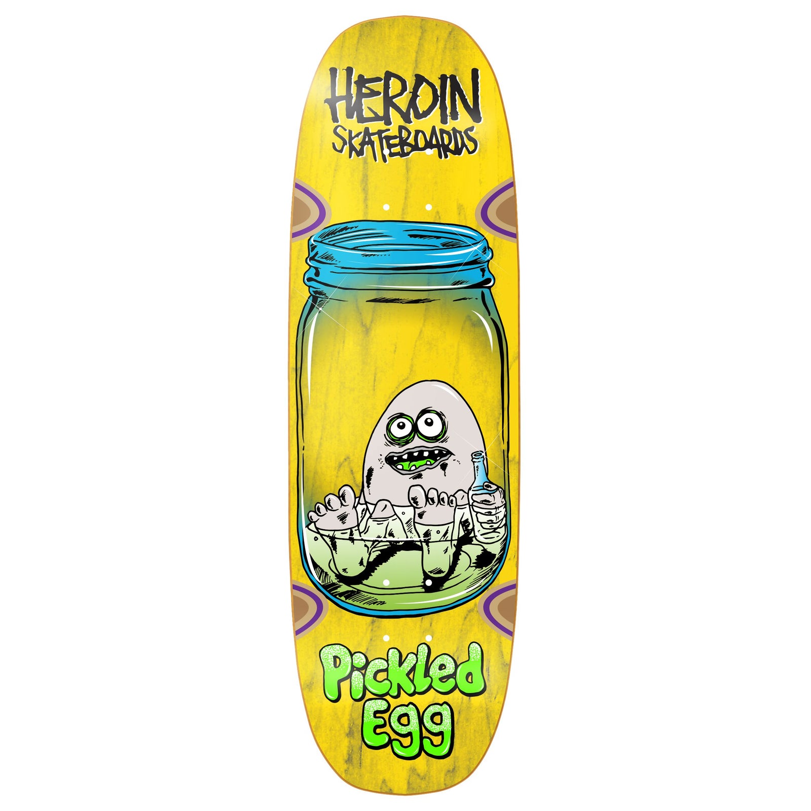 Heroin Pickled Egg Deck 9.38 decks Heroin 