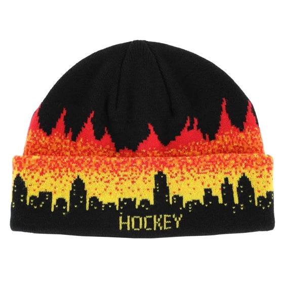 Hockey Lights Out Beanie Black beanies Hockey 