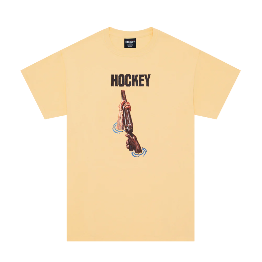 Hockey Shotgun Tee Soft Gold Tees Hockey 