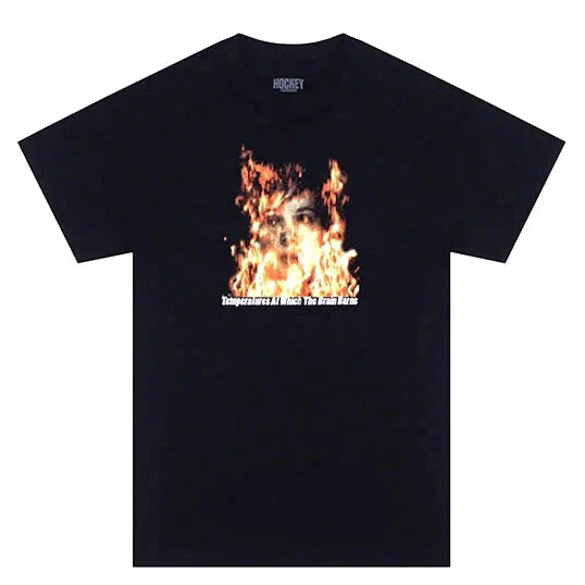 Hockey Temperatures Tee Black Tees Hockey 