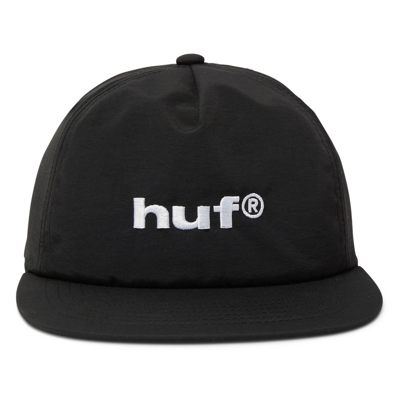 HUF 89 Nylon Snapback Hat Black Hats HUF 
