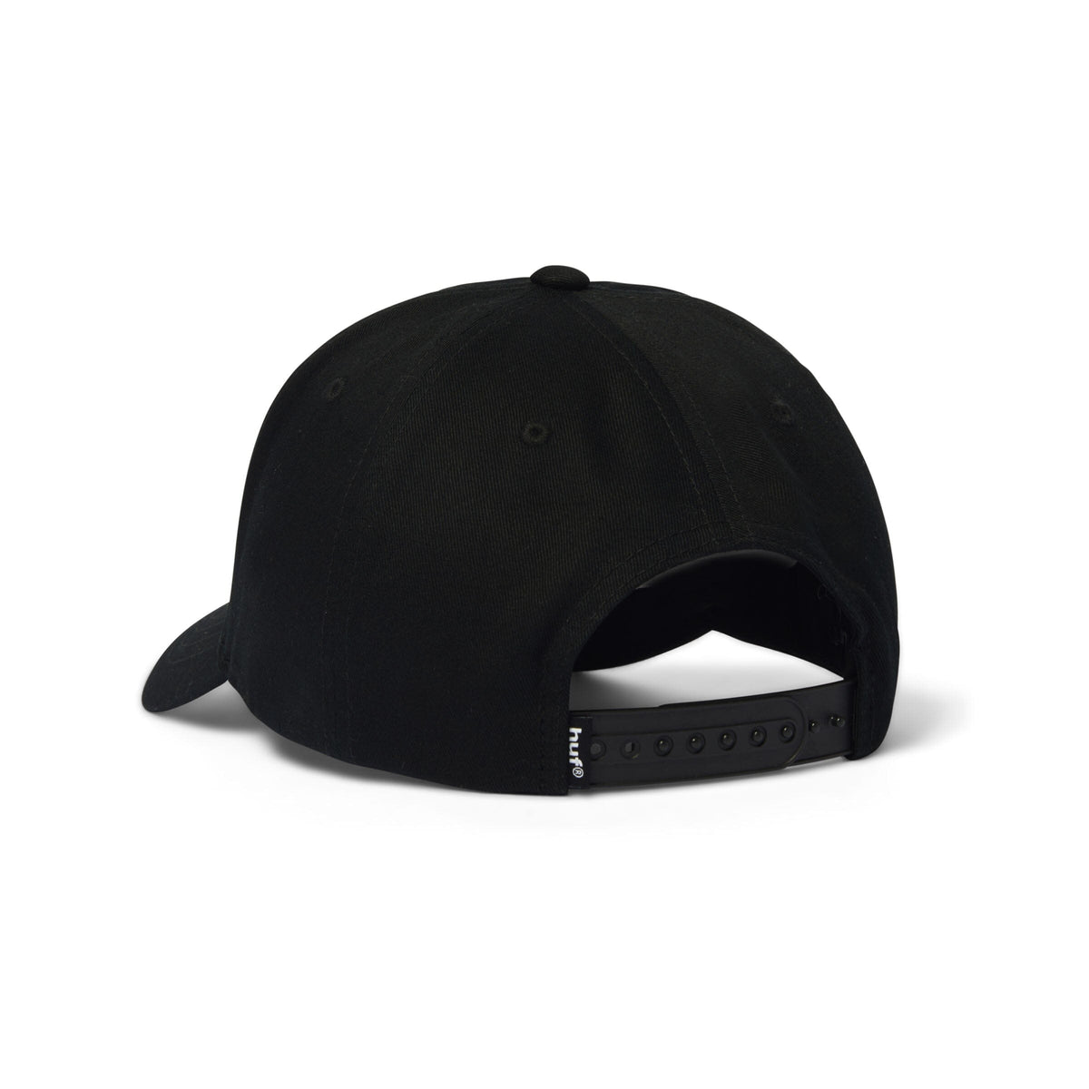HUF 89 Oval 5 Panel Hat Black Hats HUF 