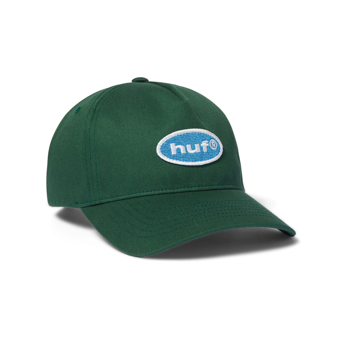 HUF 89 Oval 5 Panel Hat Forest Green Hats HUF 