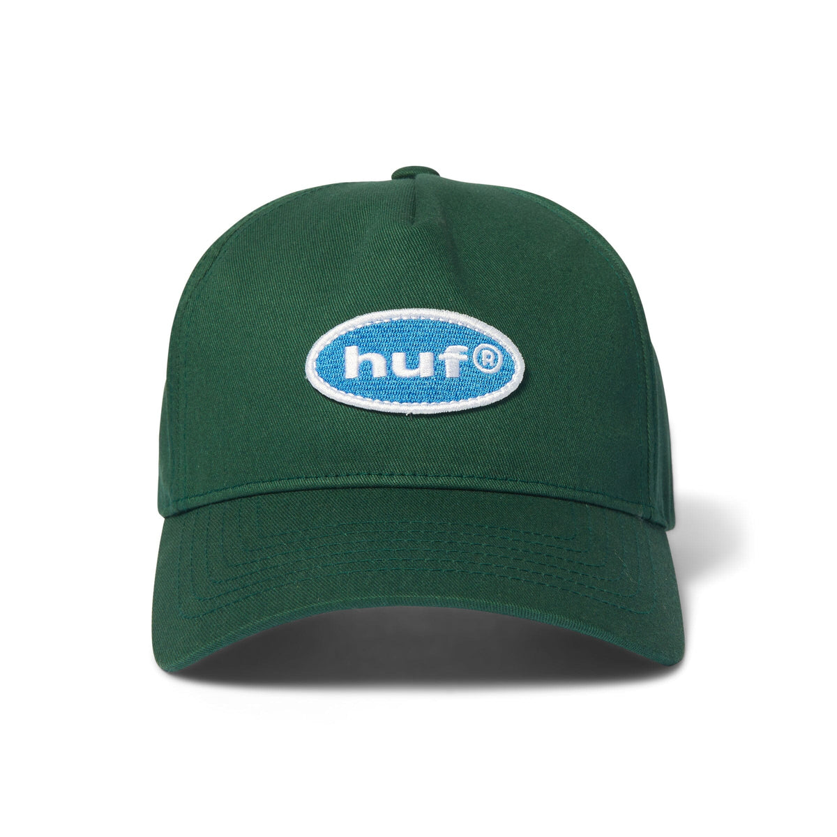 HUF 89 Oval 5 Panel Hat Forest Green Hats HUF 