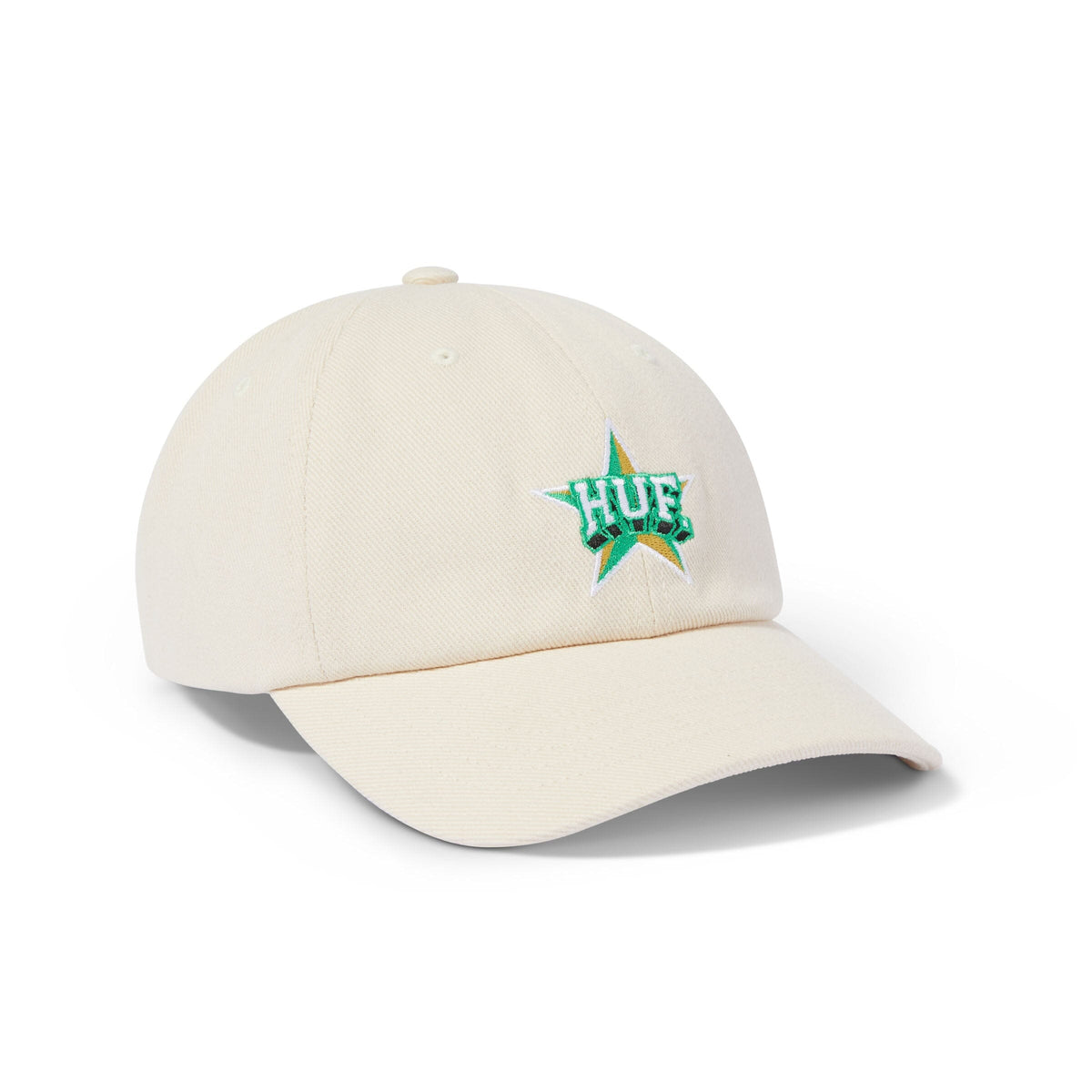 HUF All Star 6 Panel Hat Ivory hats HUF 
