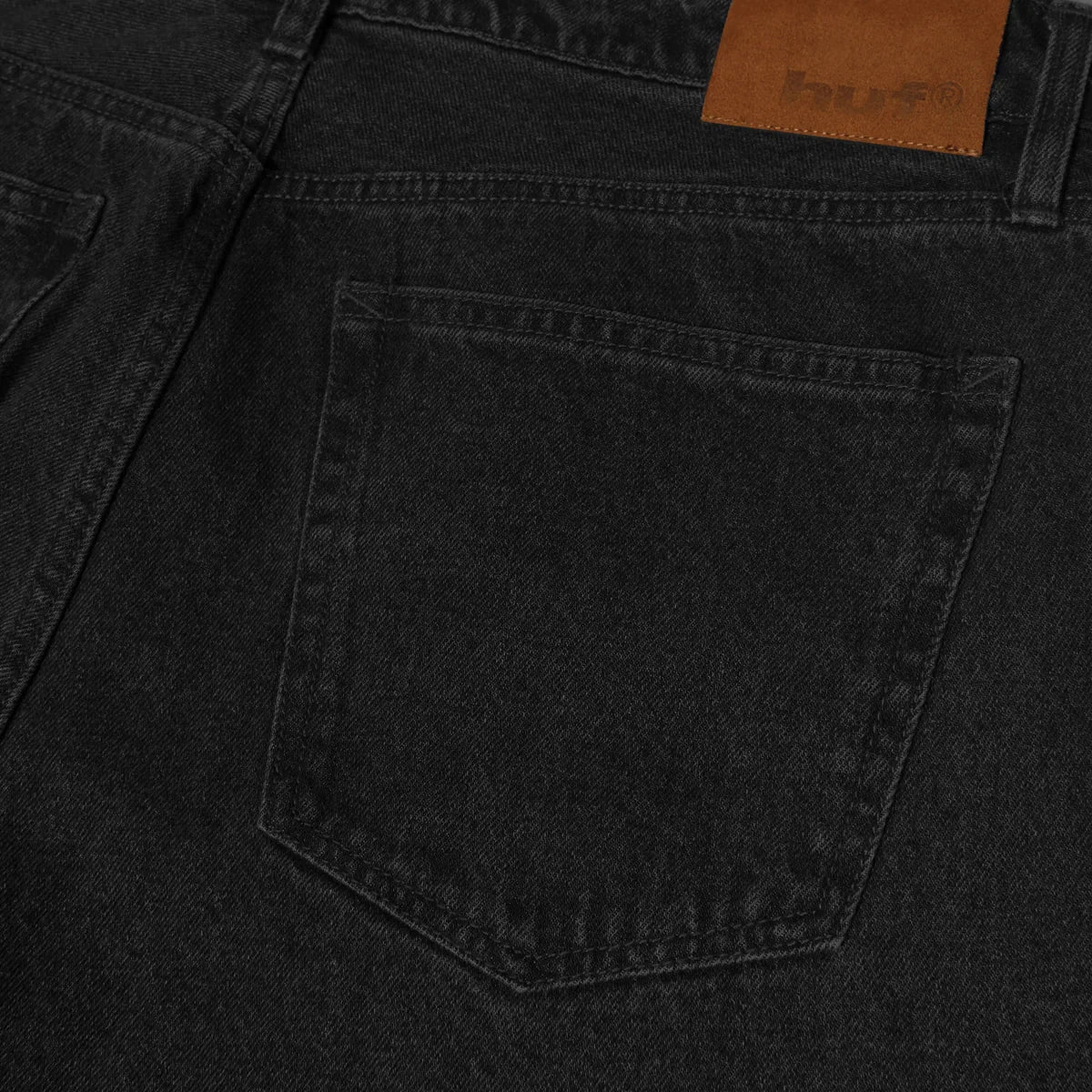 HUF Basic Ass Jeans Faded Black pants HUF 