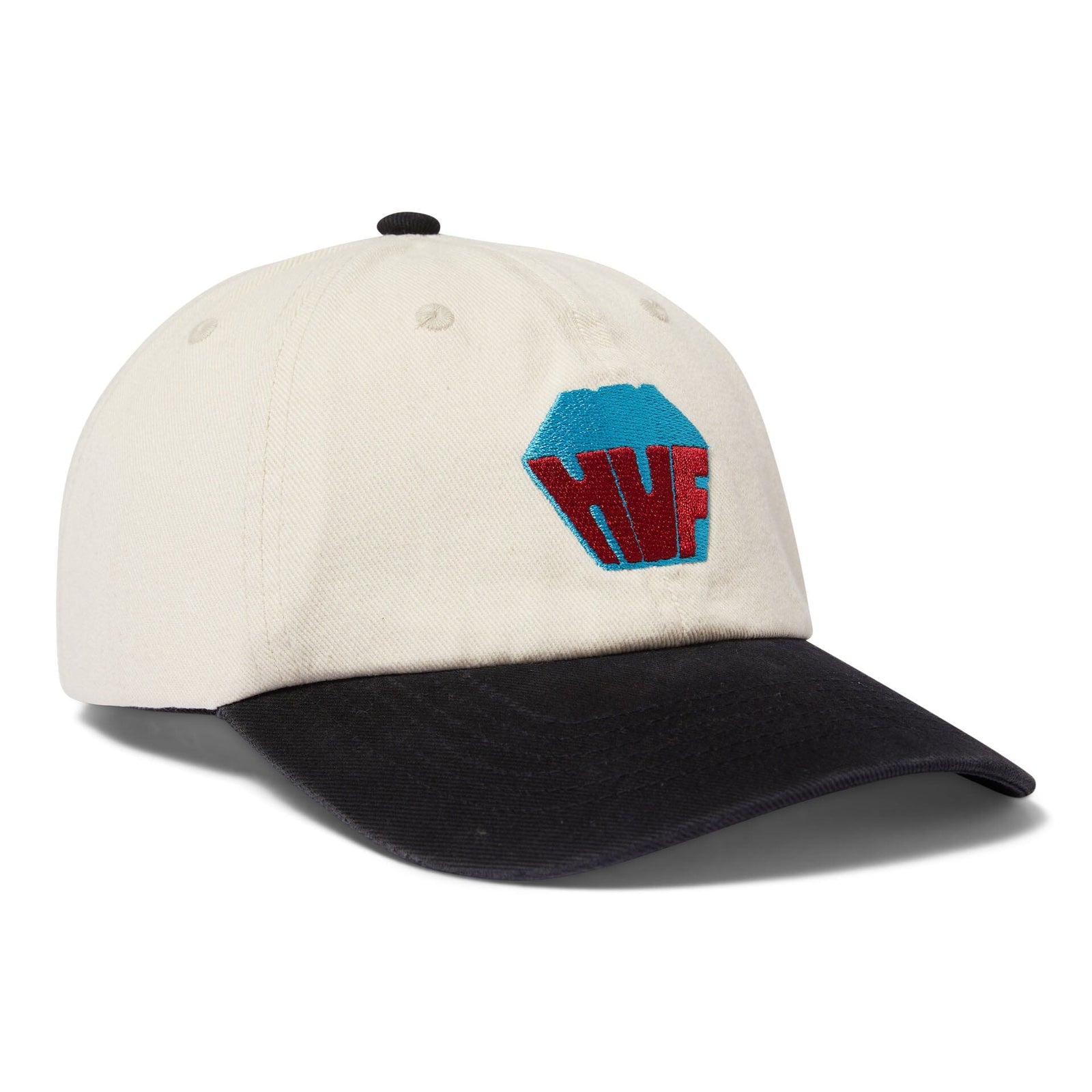 HUF Big Block Washed 6 Panel Hat Natural hats HUF 