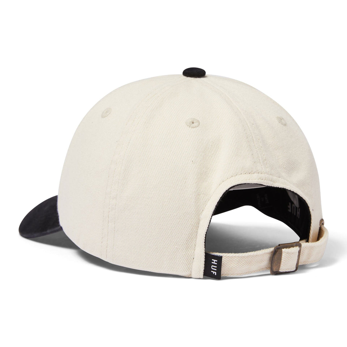 HUF Big Block Washed 6 Panel Hat Natural hats HUF 