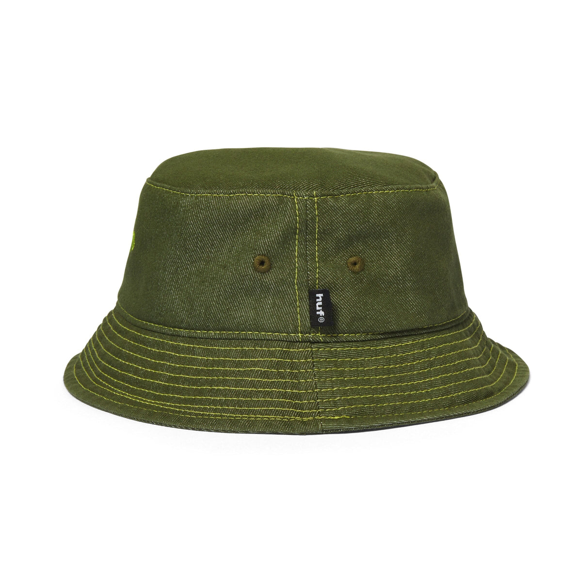 HUF Cassel Bucket Hat Green bucket hats HUF 