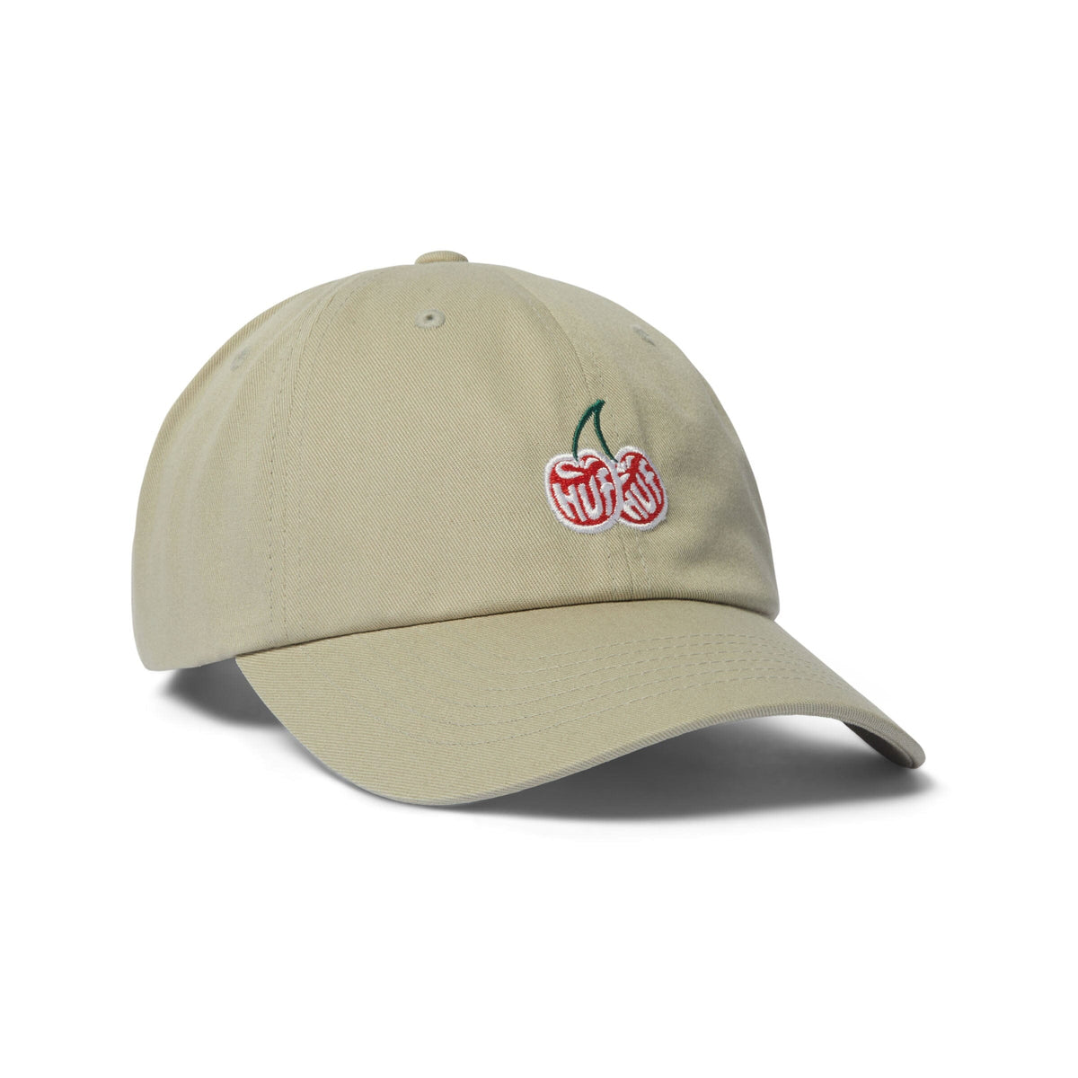 HUF Cherries 6 Panel Hat Khaki hats HUF 