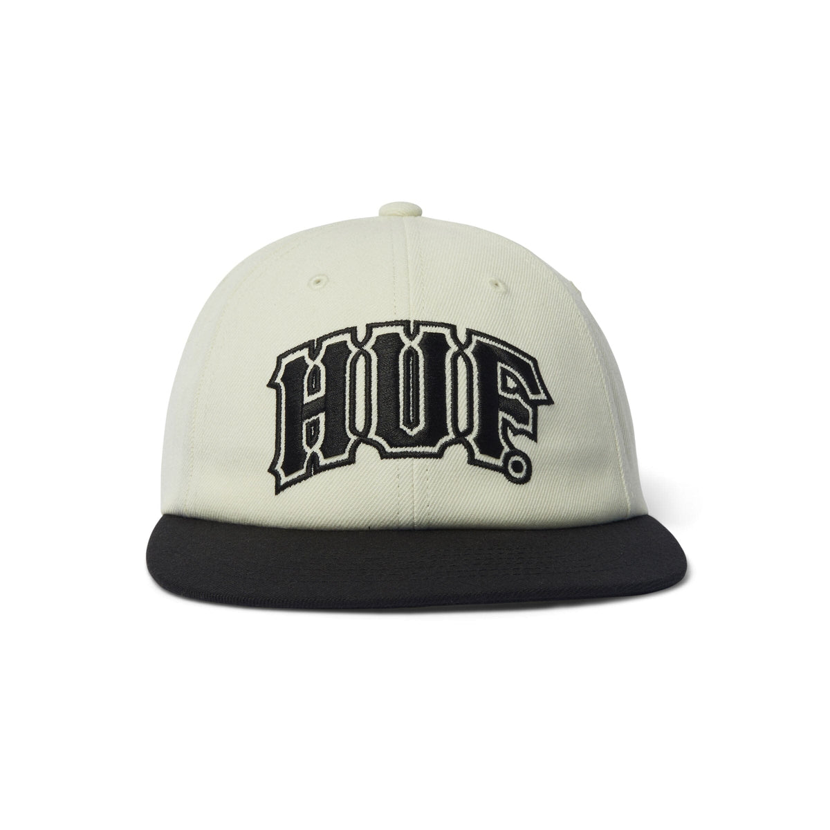 HUF Classic Arch Snapback Hat Bleach/Black hats HUF 