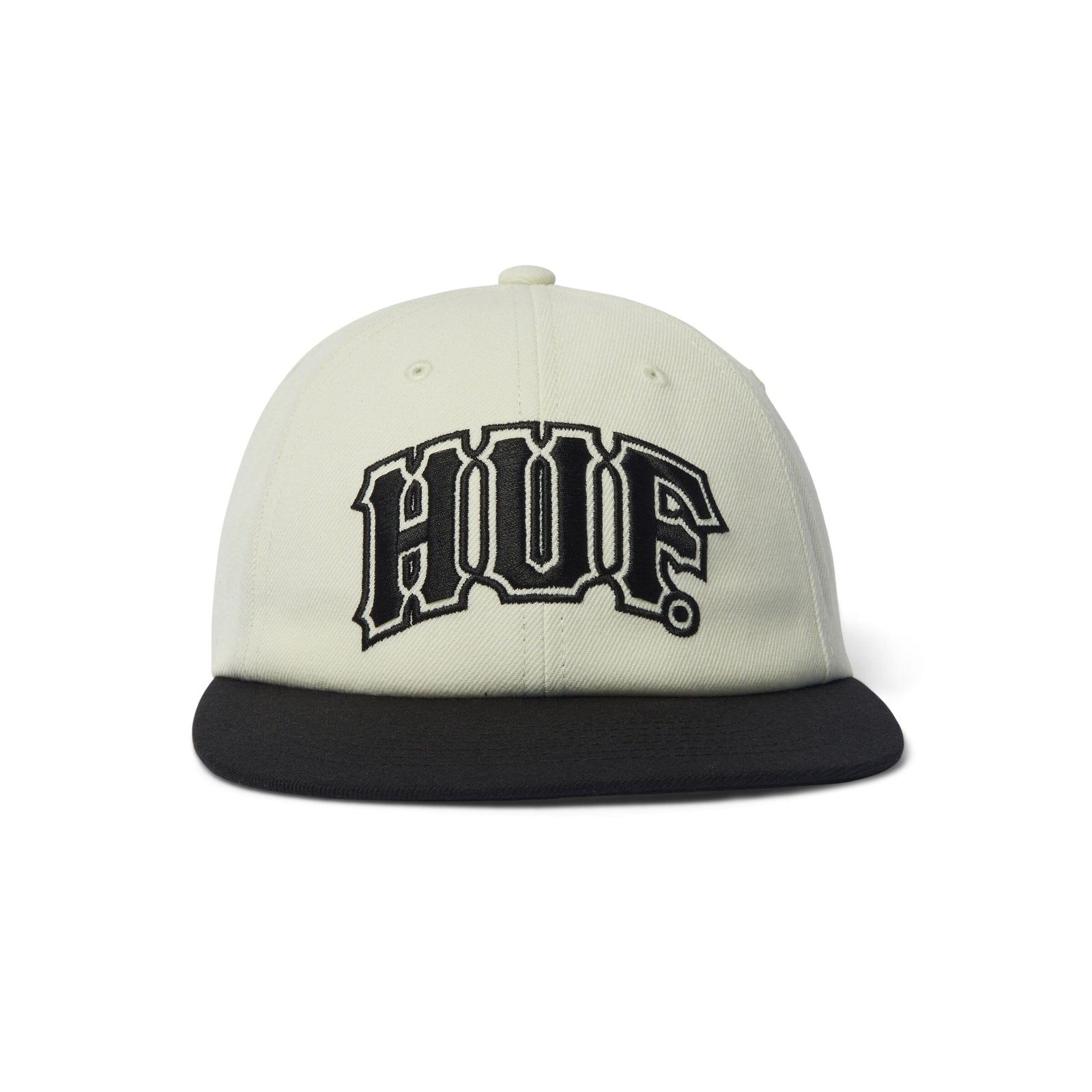 HUF Classic Arch Snapback Hat Bleach/Black hats HUF 