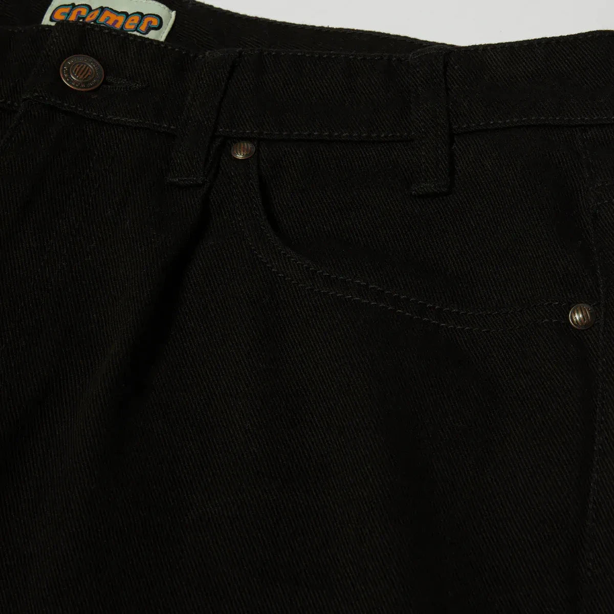 HUF Cromer Denim Pant Black/Copper pants HUF 
