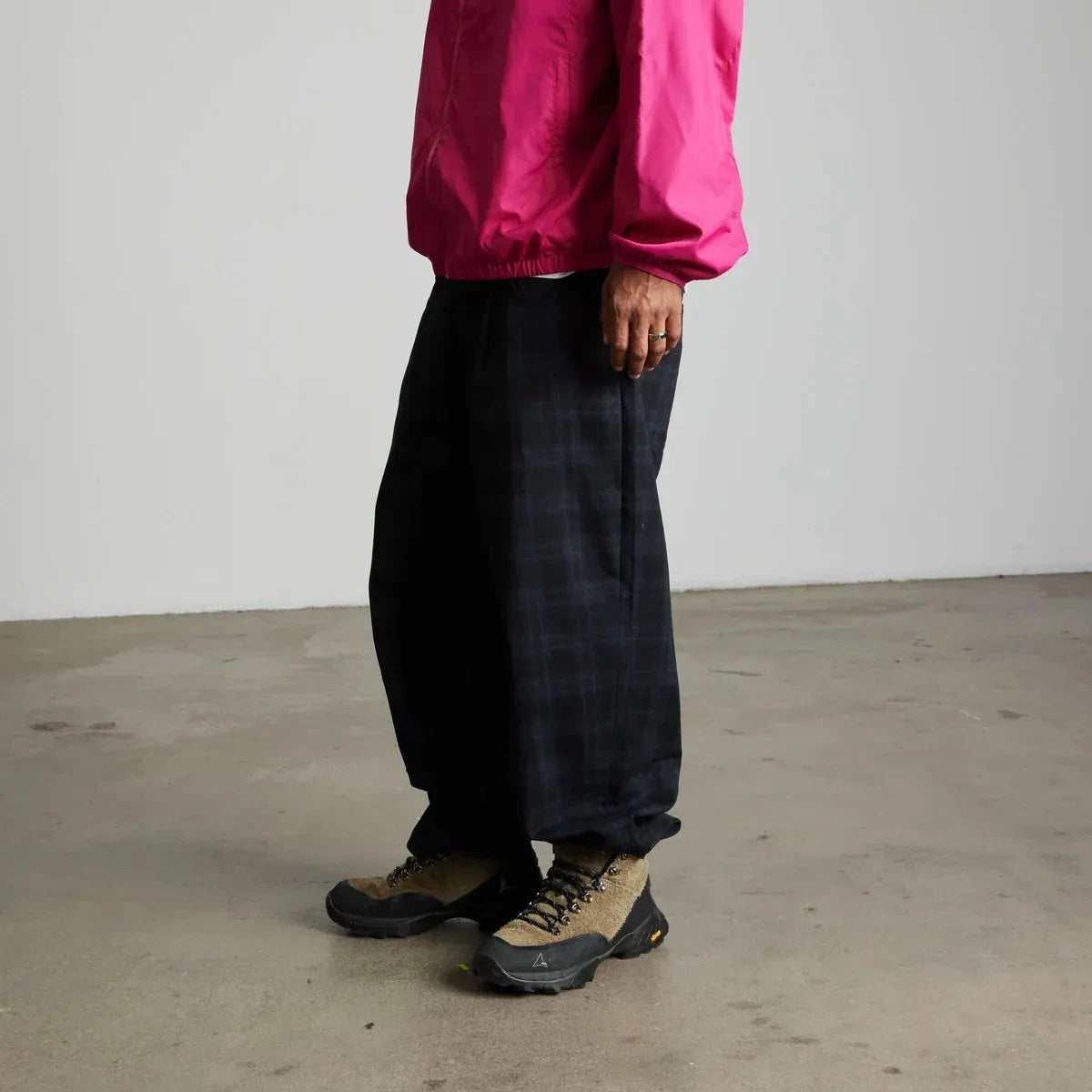 HUF Cromer Plaid Pant Black pants HUF 