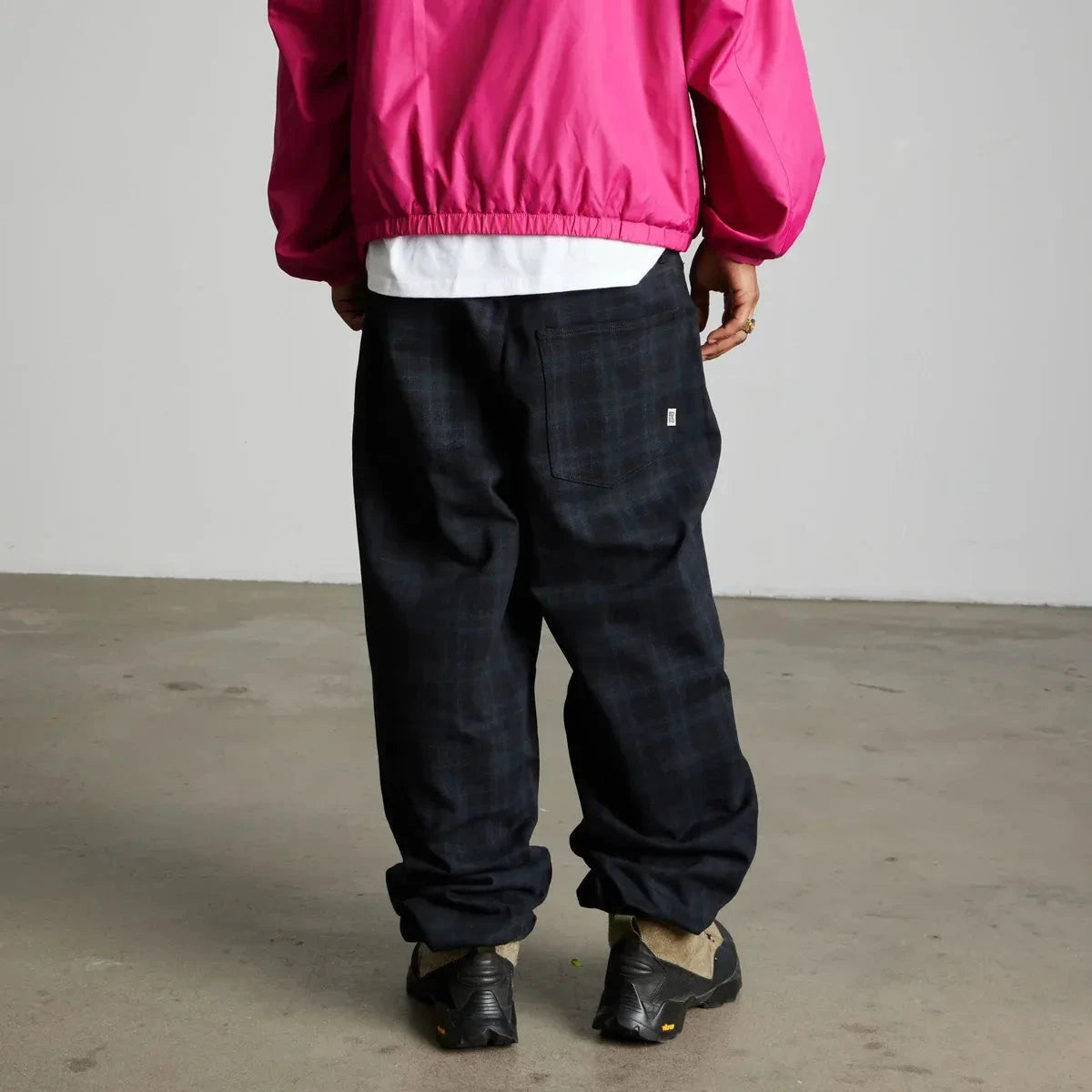 HUF Cromer Plaid Pant Black pants HUF 