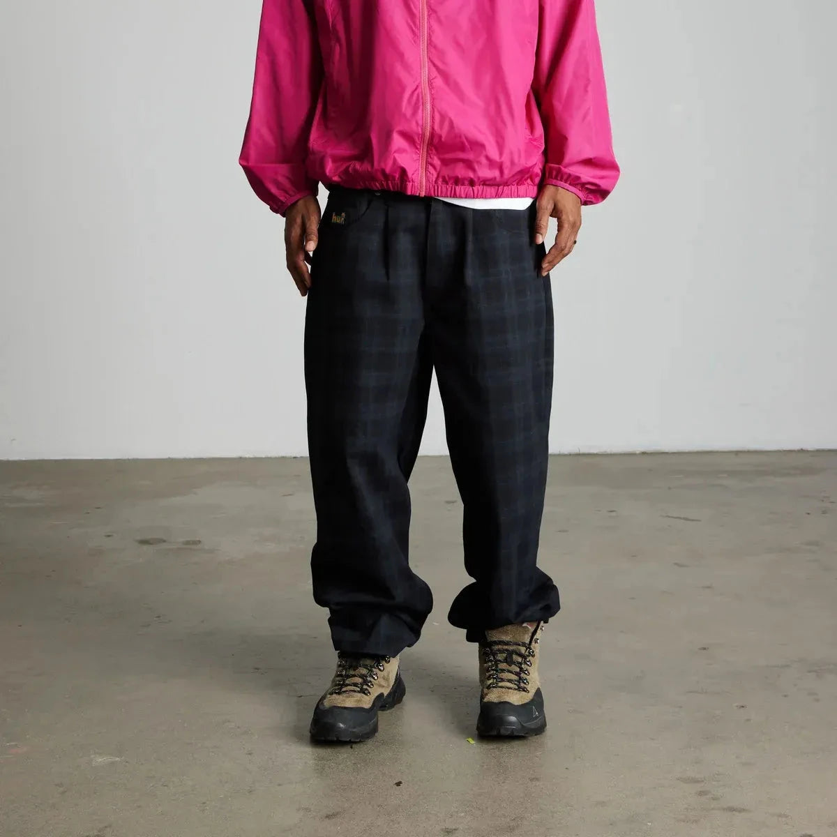 HUF Cromer Plaid Pant Black pants HUF 