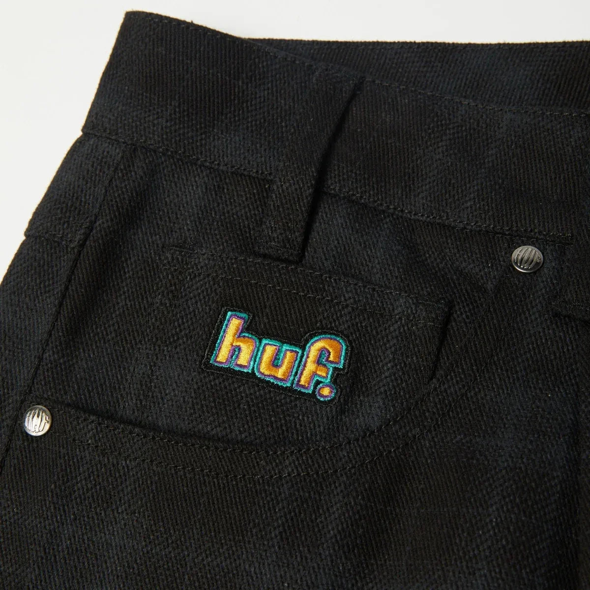 HUF Cromer Plaid Pant Black pants HUF 
