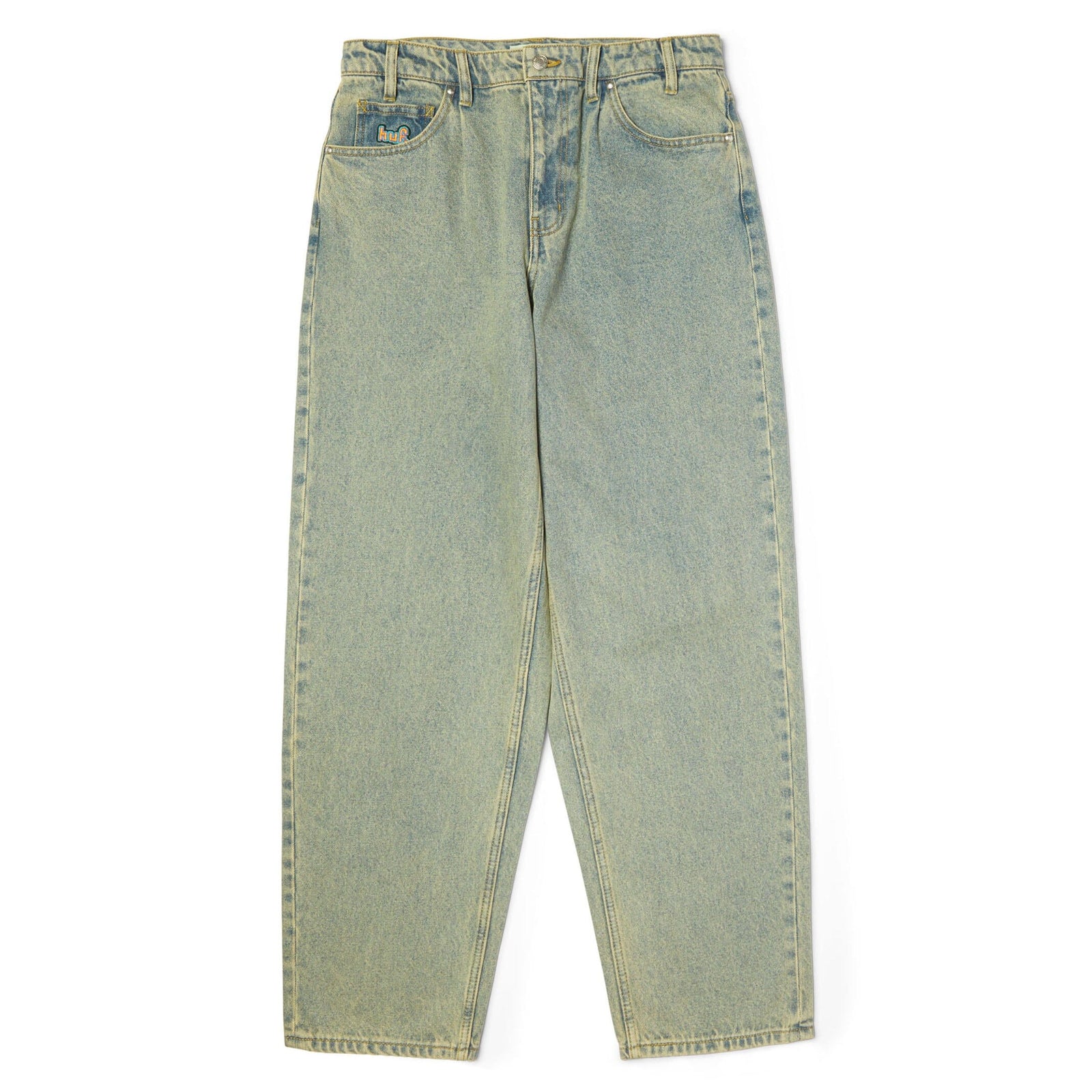 HUF Cromer Washed Denim Pant Warm Wash pants HUF 