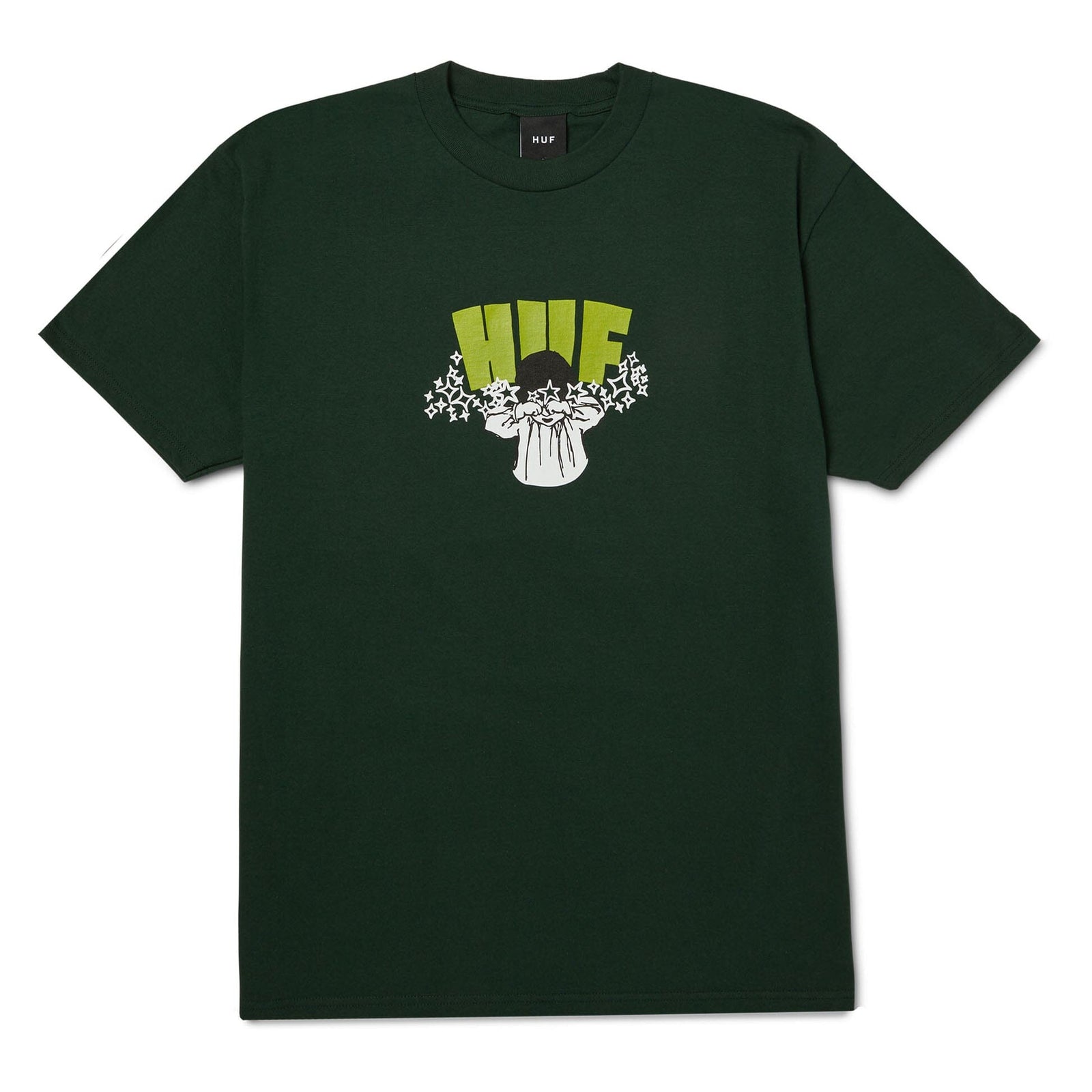 HUF Dazed Tee Forest Green Tees HUF 