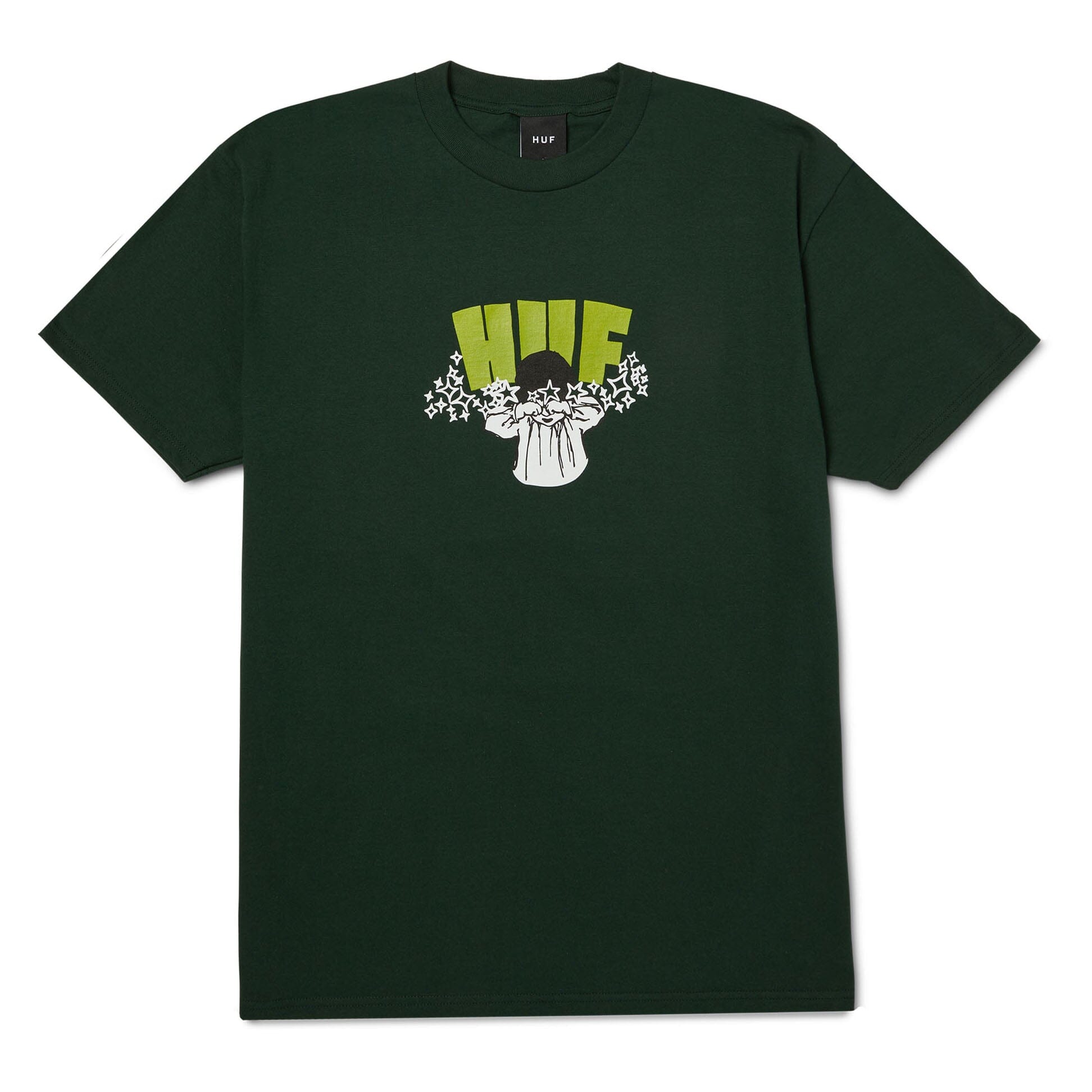HUF Dazed Tee Forest Green Tees HUF 