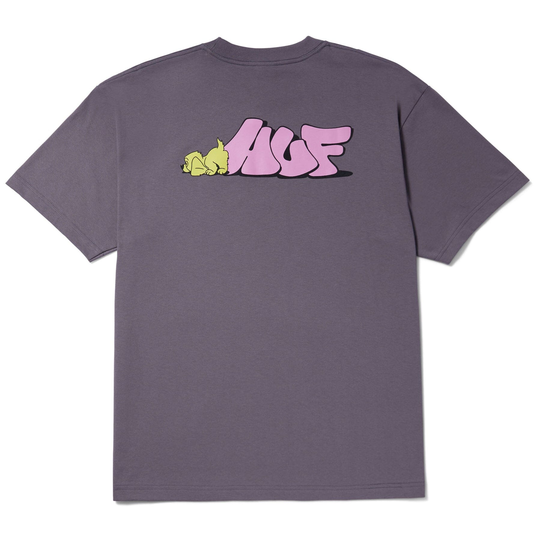 HUF Dog Sense Tee Light Plum Tees HUF 