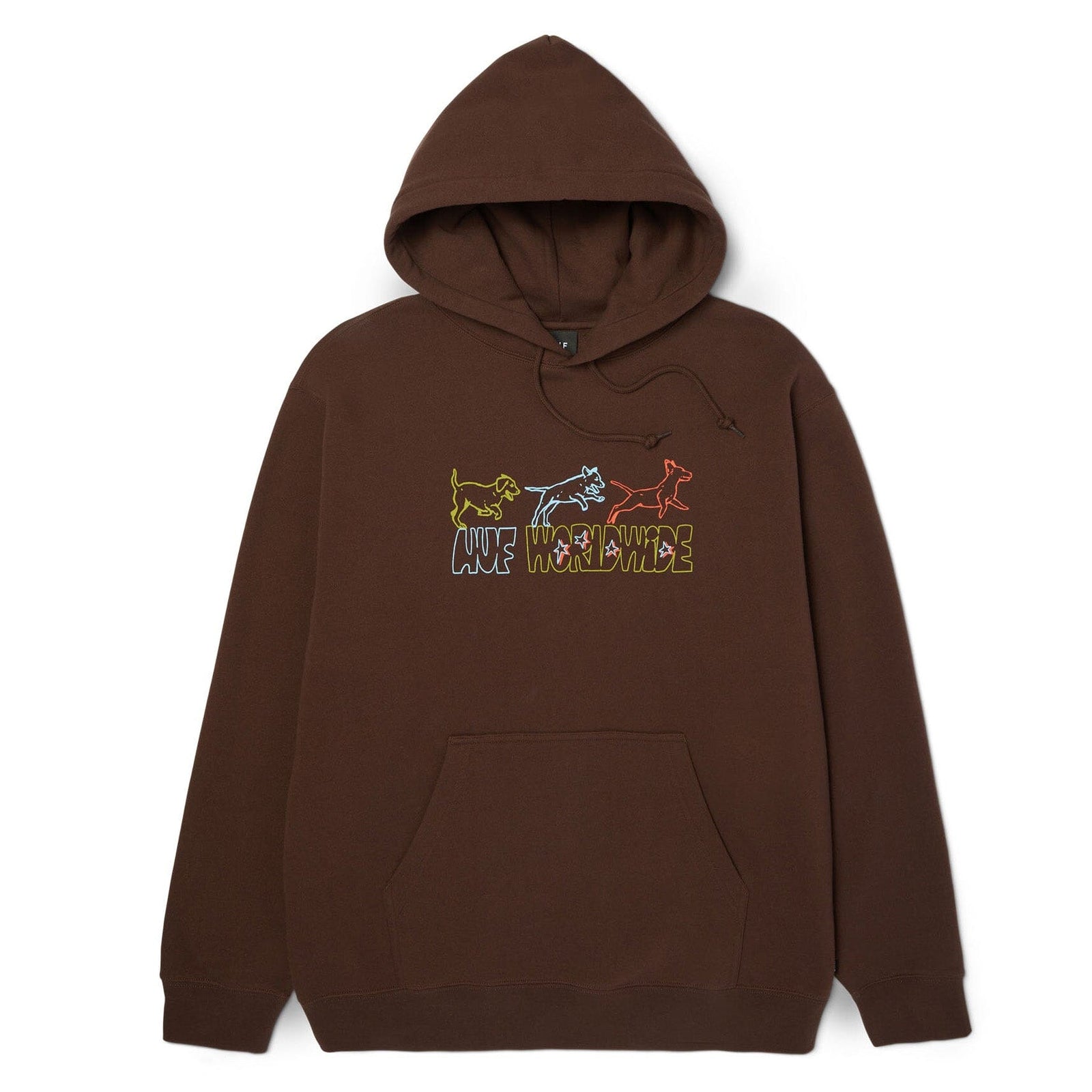 HUF Fetch Hoodie Chocolate hoodies HUF 