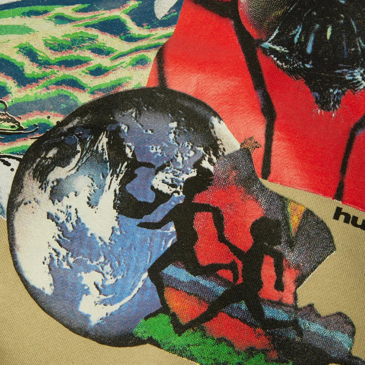 HUF Gimme the Loot Hoodie Sand hoodies HUF 