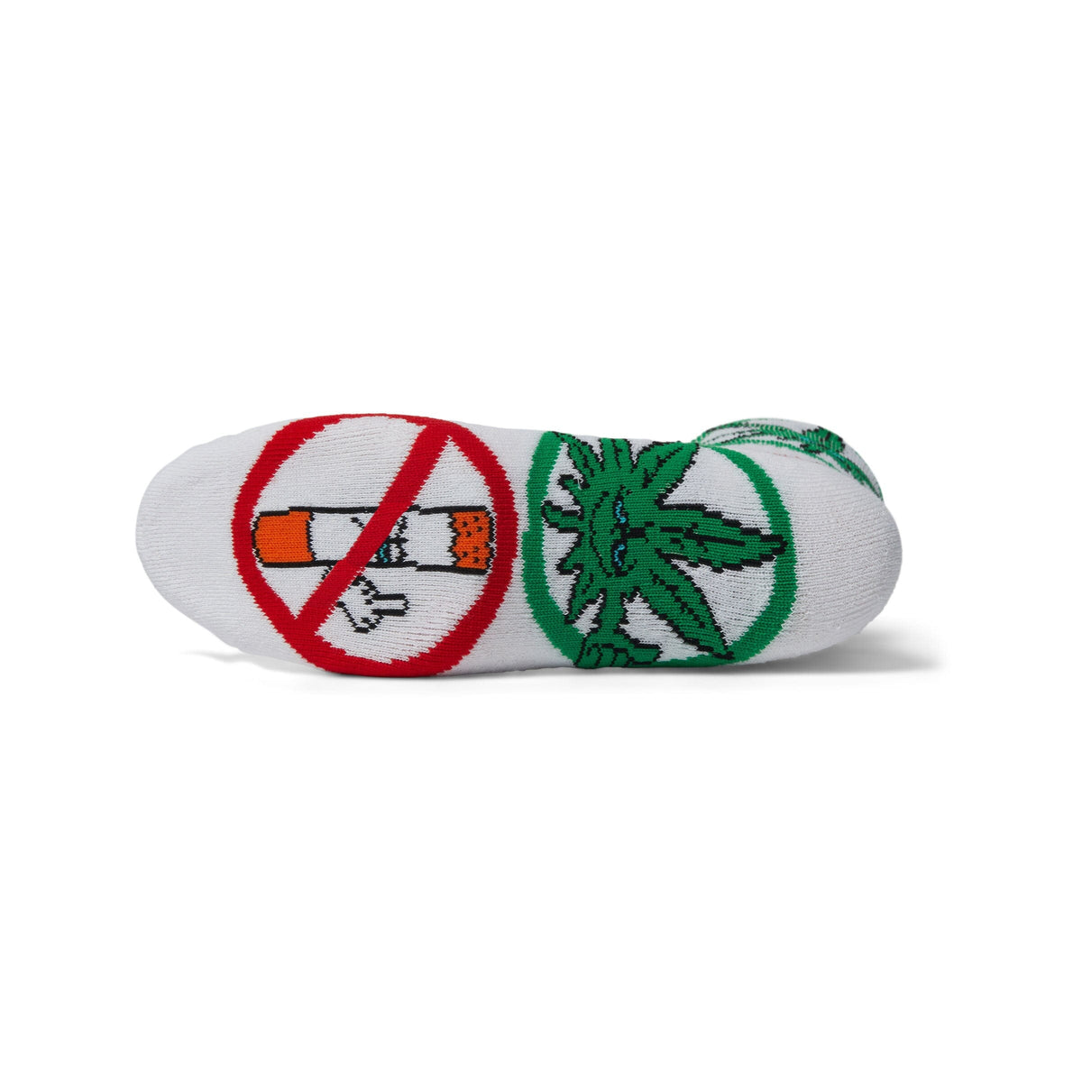 HUF Green Buddy Approved Sock White socks HUF 