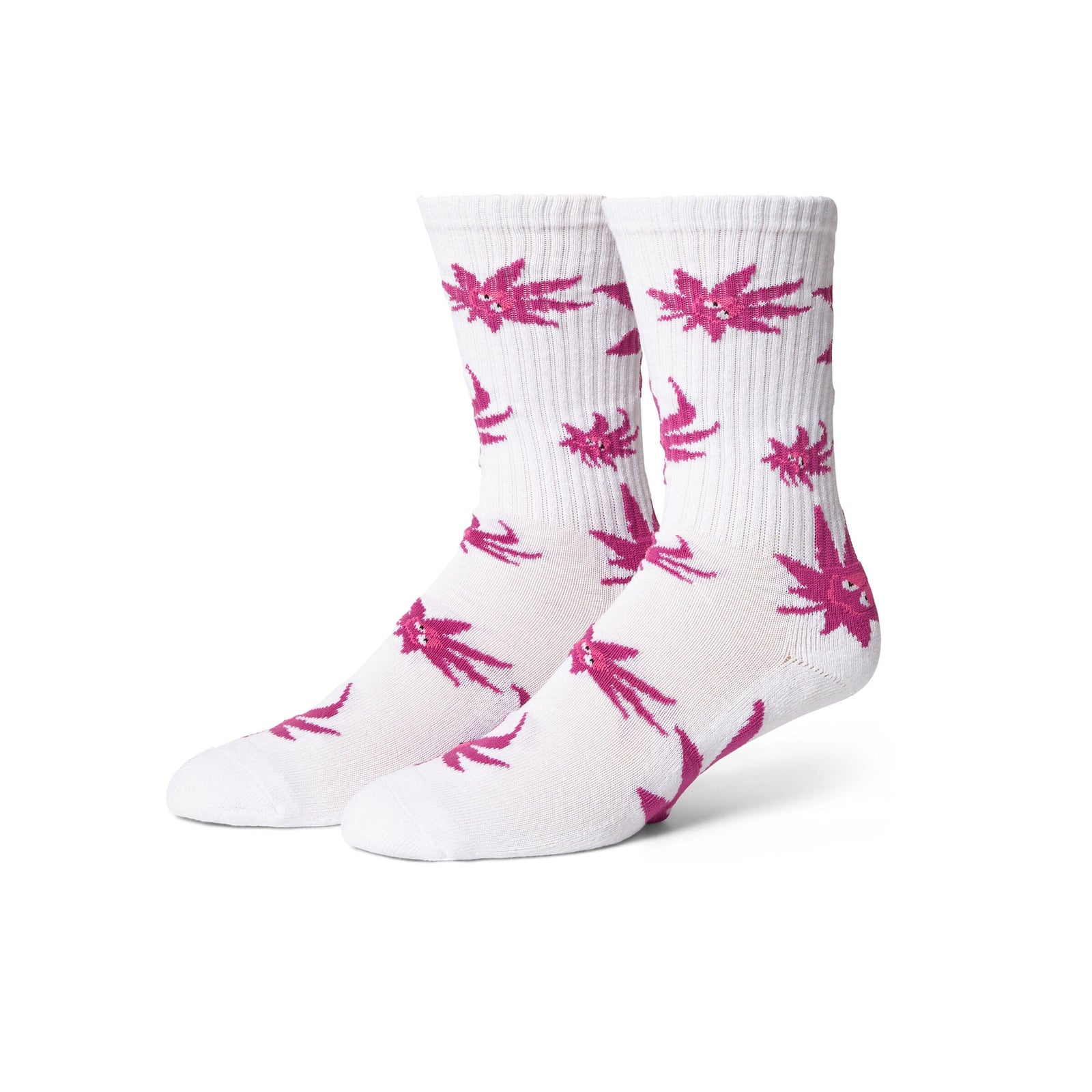 HUF Green Buddy Exhale Sock White Socks HUF 