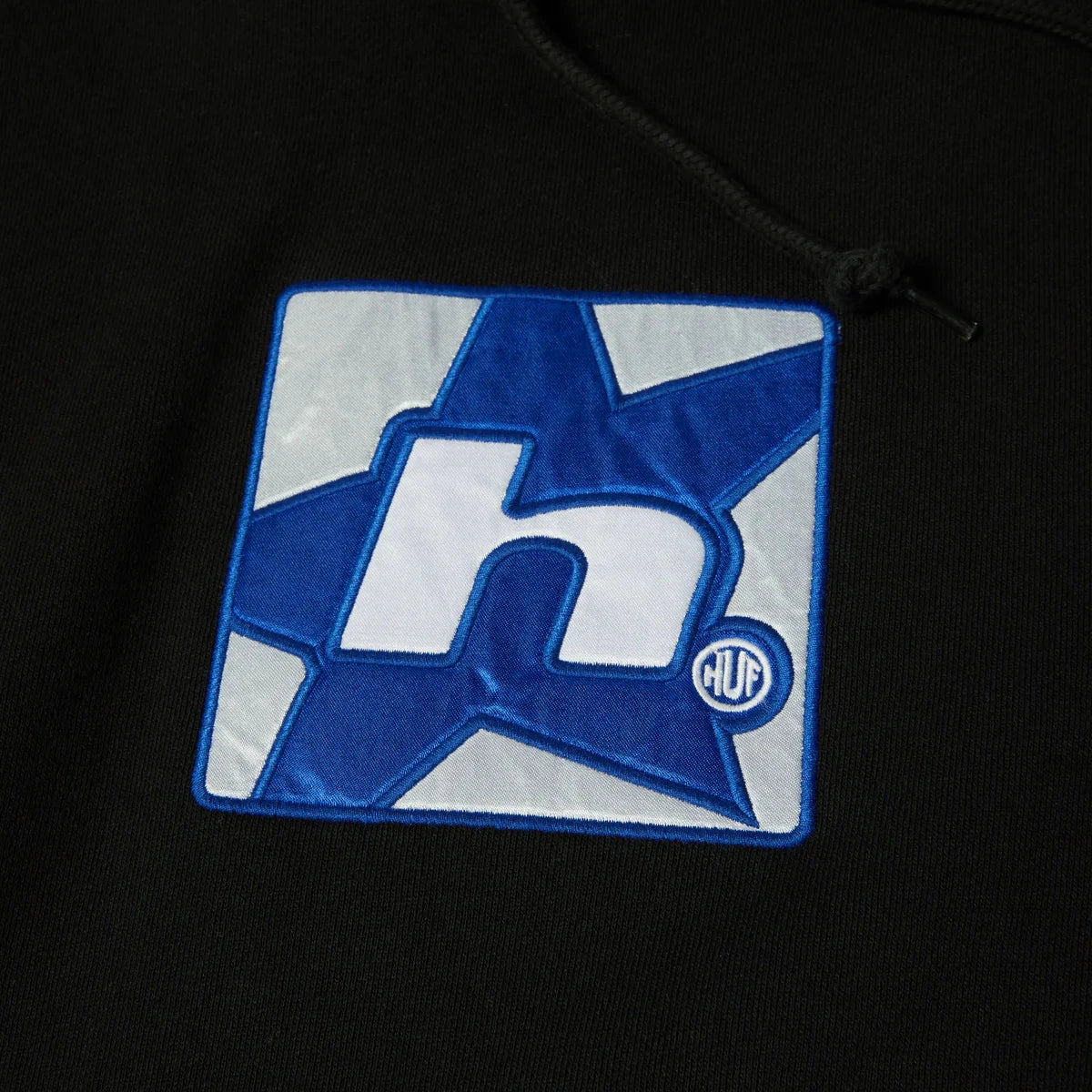 HUF H Star Hoodie Black hoodies HUF 